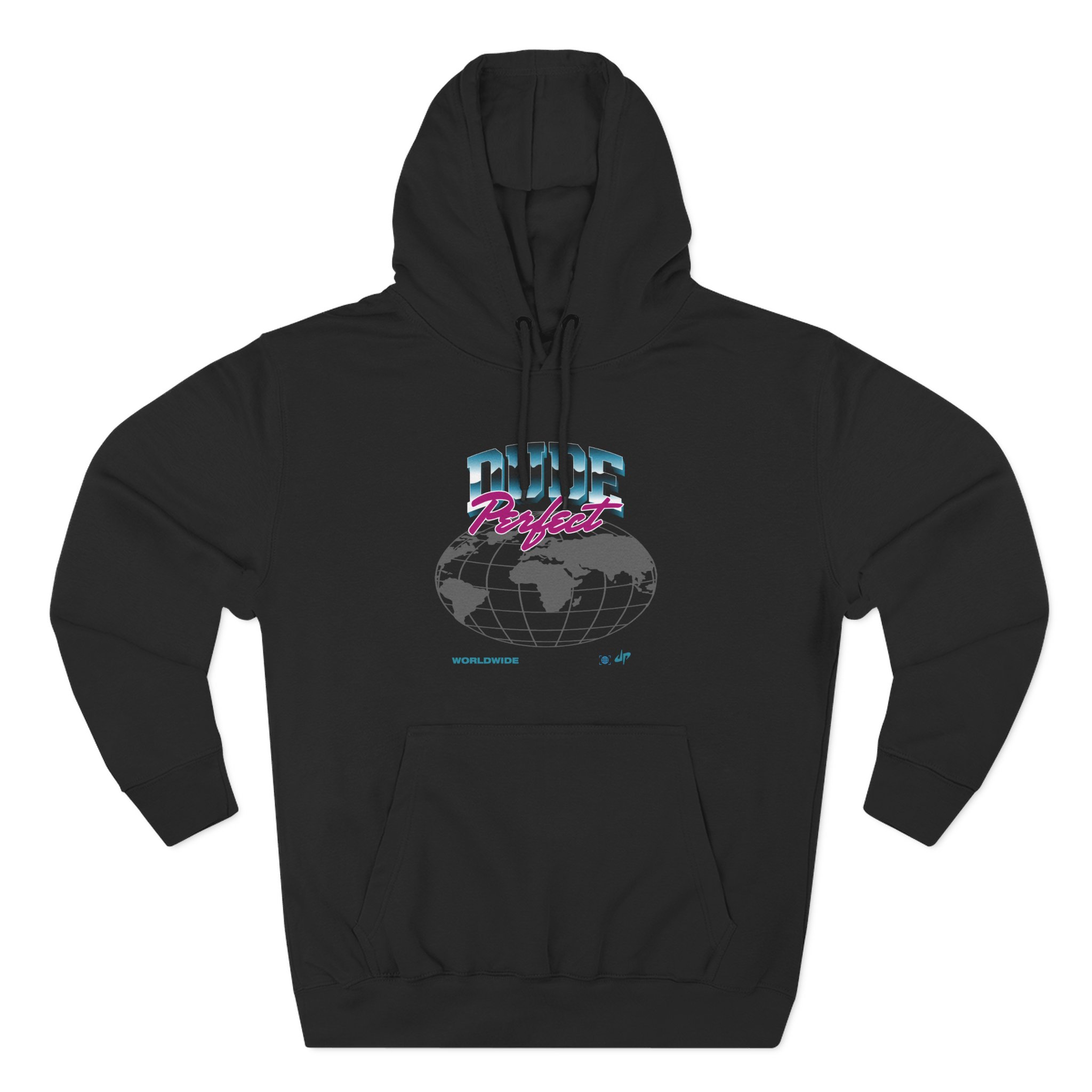 Dude Perfect Worldwide Three-Panel Fleece Hoodie