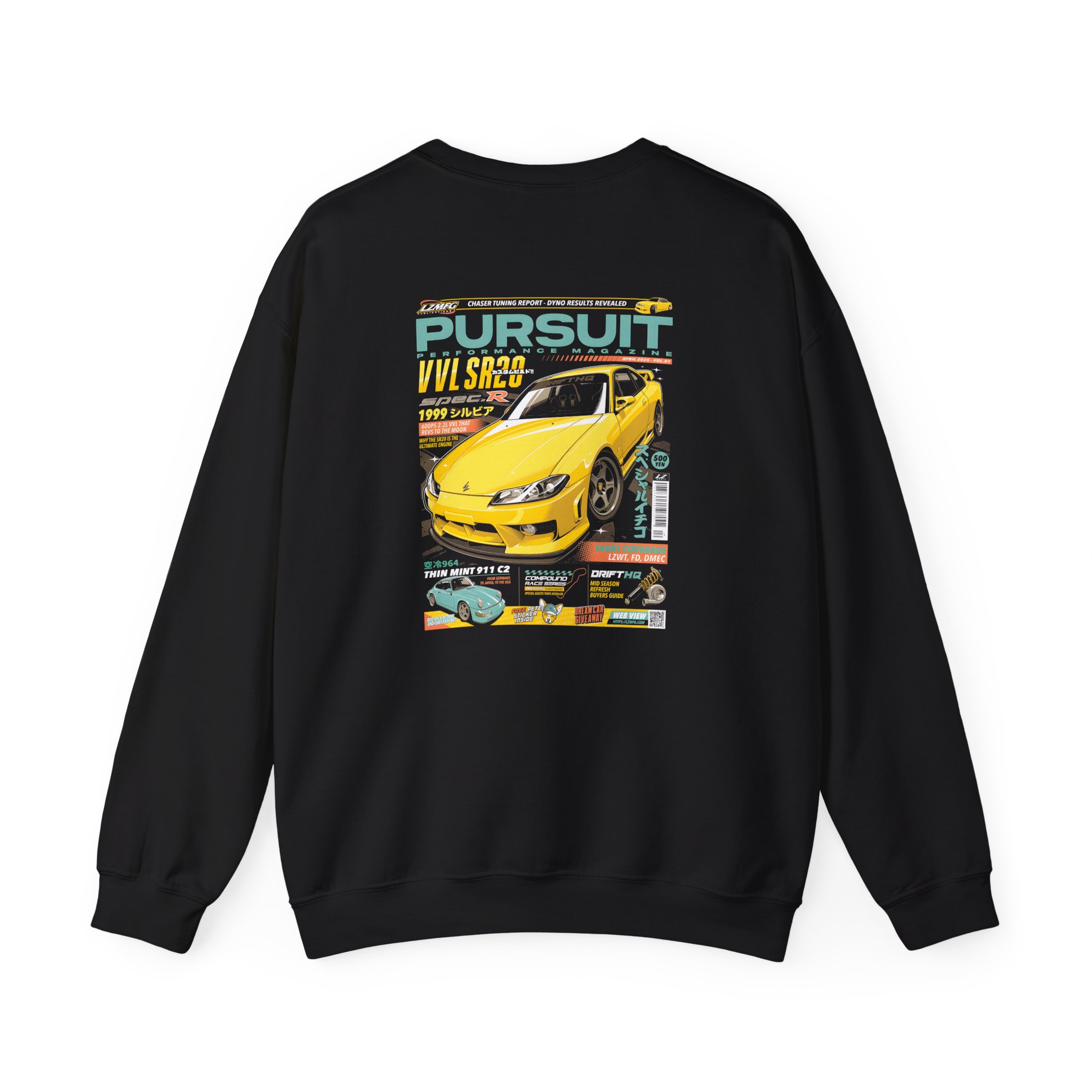 Adam LZ S15 Magazine Unisex Heavy Blend™ Crewneck Sweatshirt - Image 2