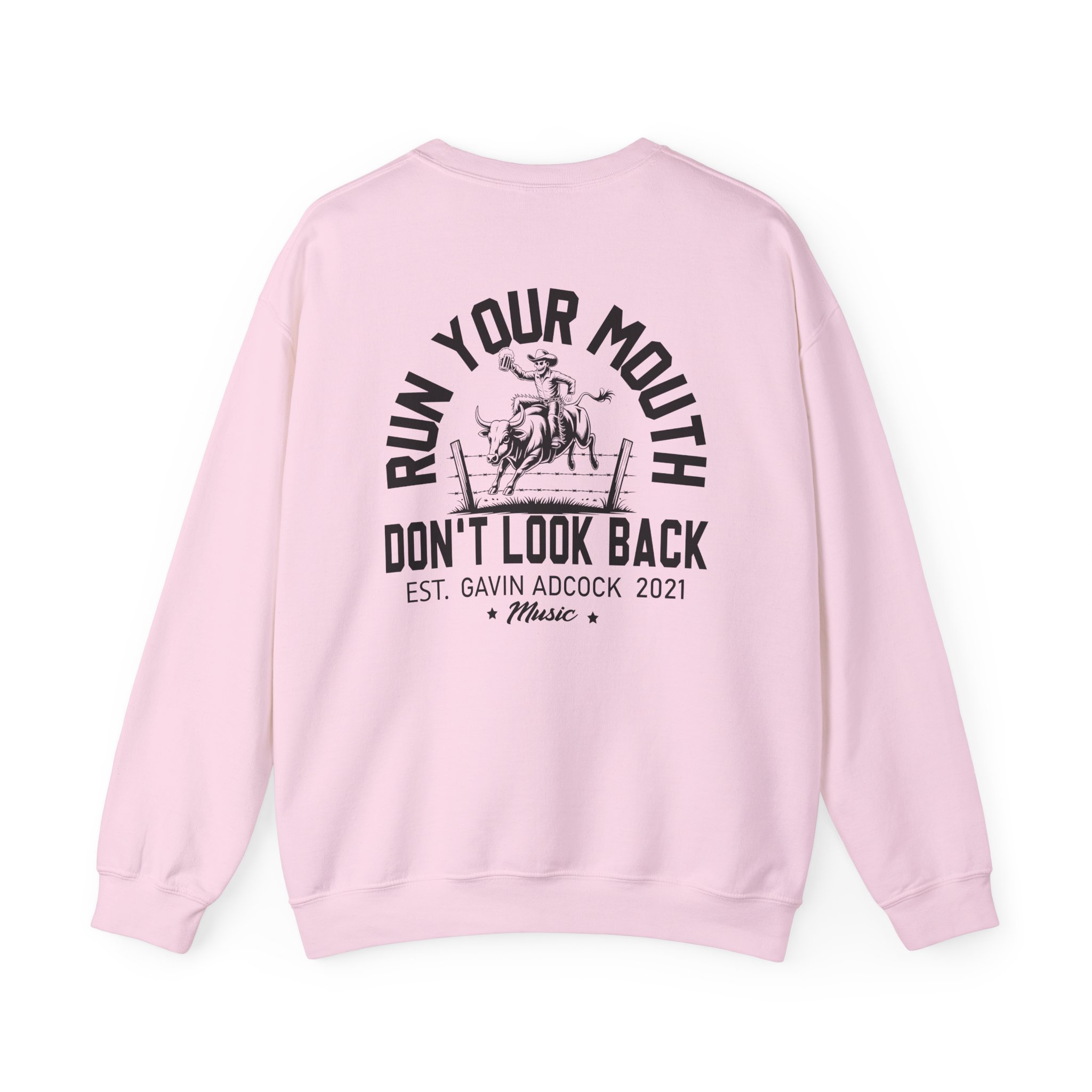 Gavin Adcock Run Your Mouth Unisex Heavy Blend™ Crewneck Sweatshirt - Image 10