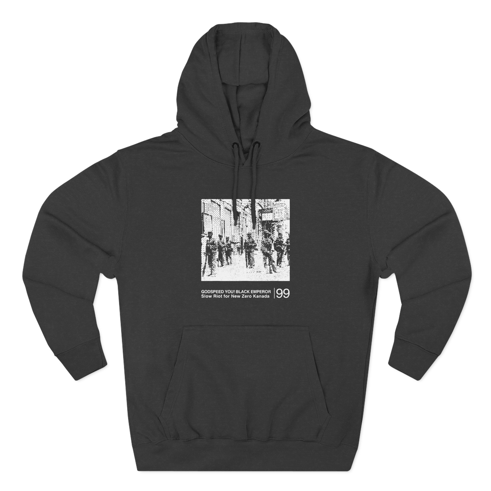 Godspeed You Black Emperor Three-Panel Fleece Hoodie - Image 3