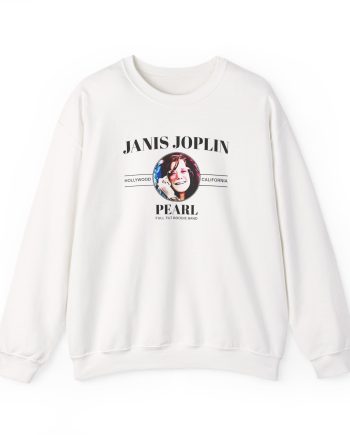 Janis Joplin Pearl Unisex Heavy Blend™ Crewneck Sweatshirt