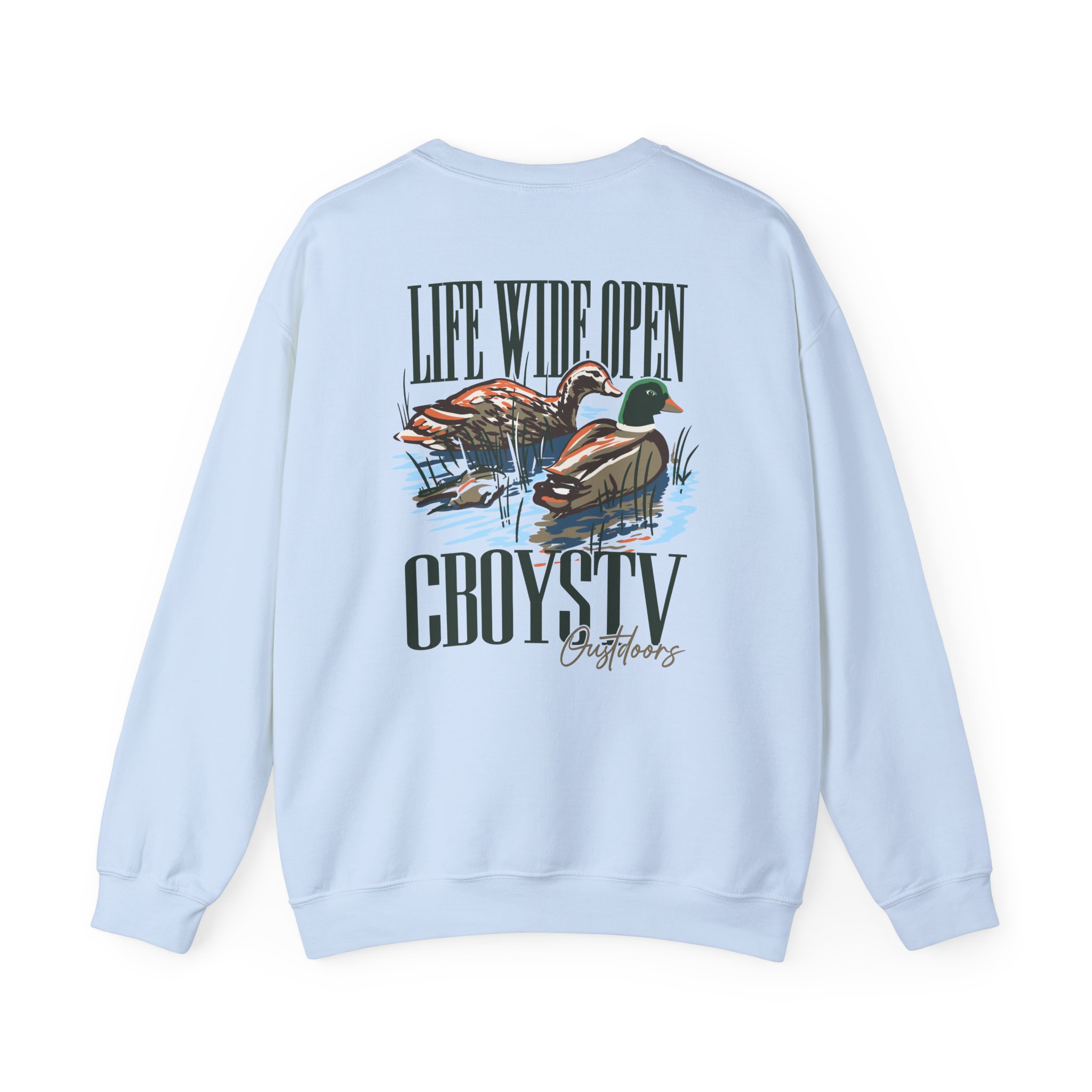 Cboystv Mallard Unisex Heavy Blend™ Crewneck Sweatshirt - Image 12