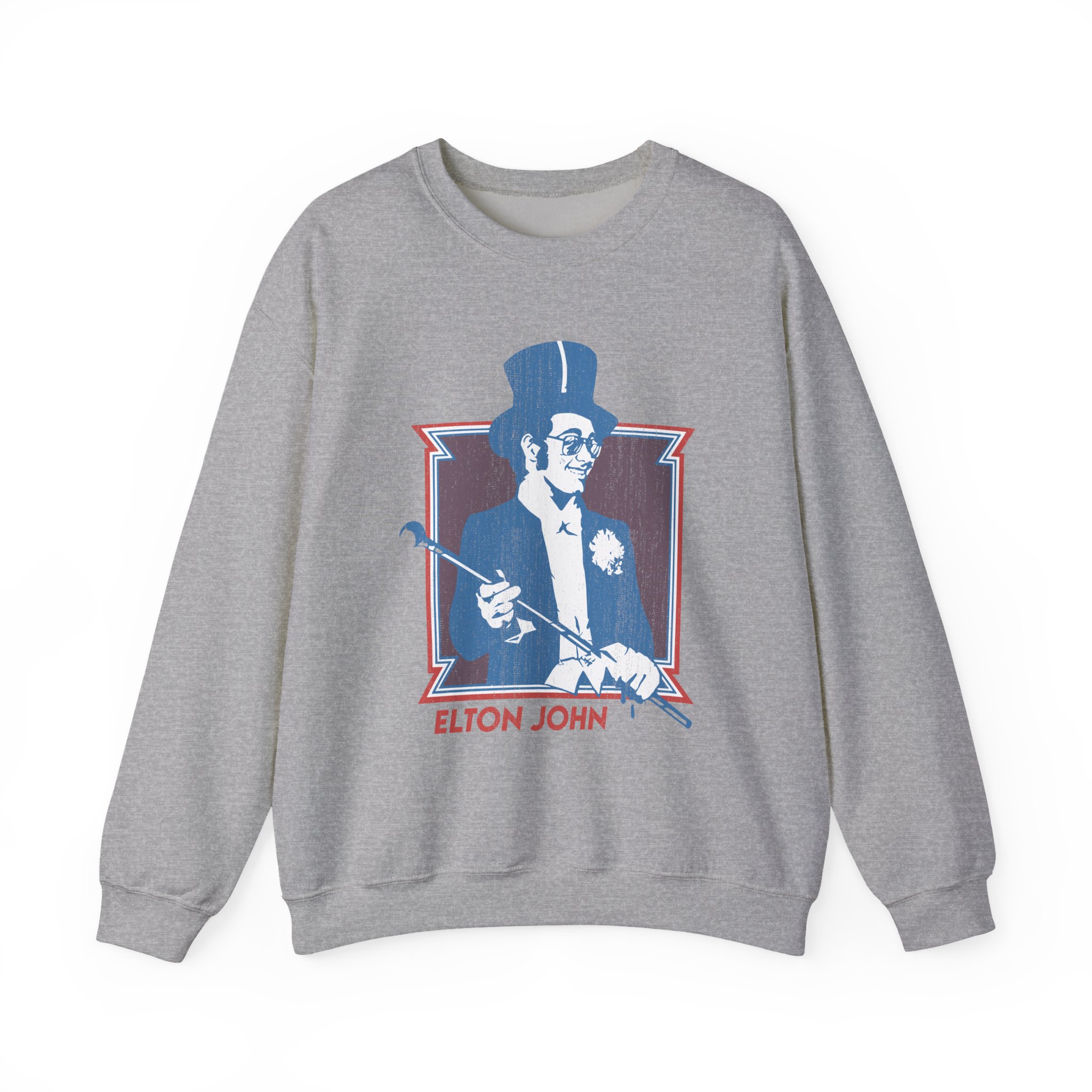 Ej Farewell Top Hat Unisex Heavy Blend™ Crewneck Sweatshirt - Image 7