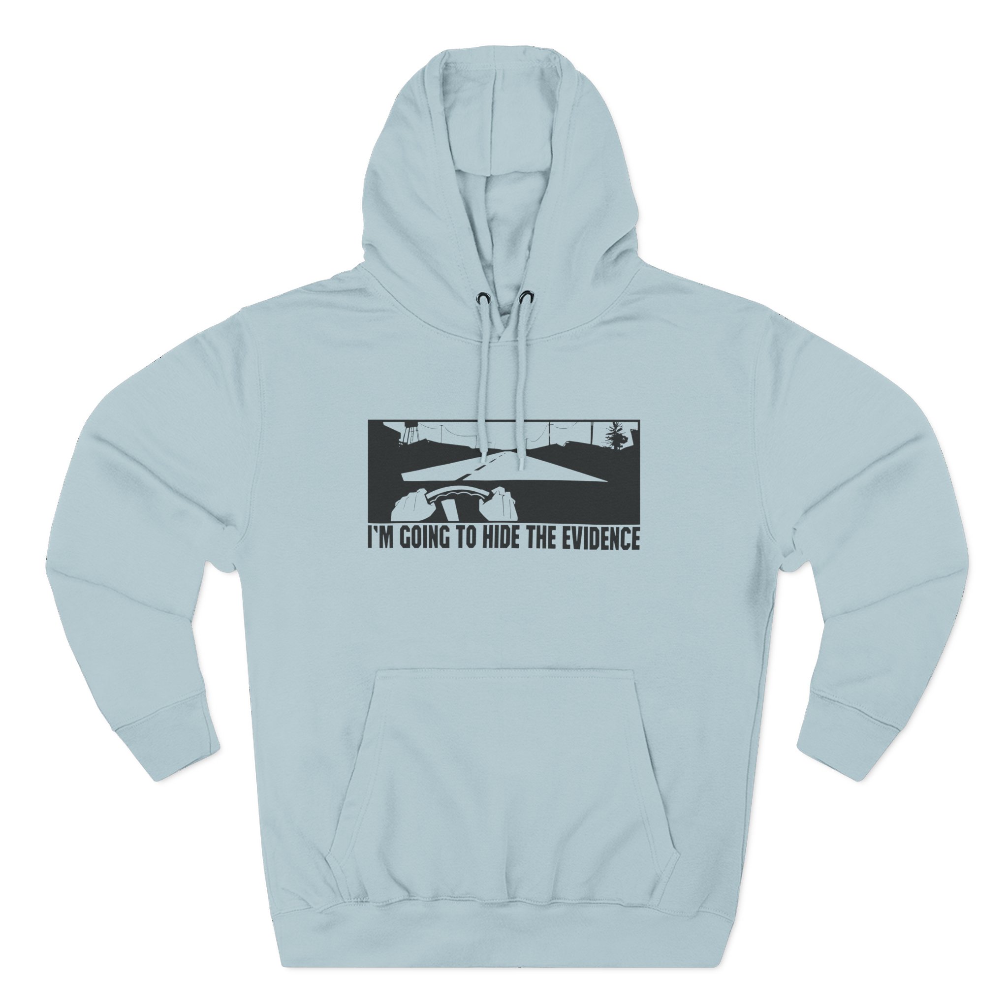 Shroud Hide The Evidence Three-Panel Fleece Hoodie - Image 11