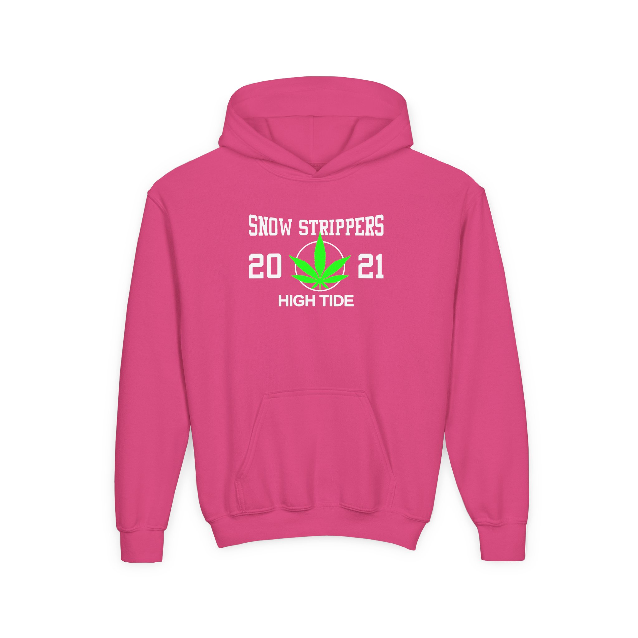 Youth Snow Strippers Heavy Blend Hooded Sweatshirt - Image 17