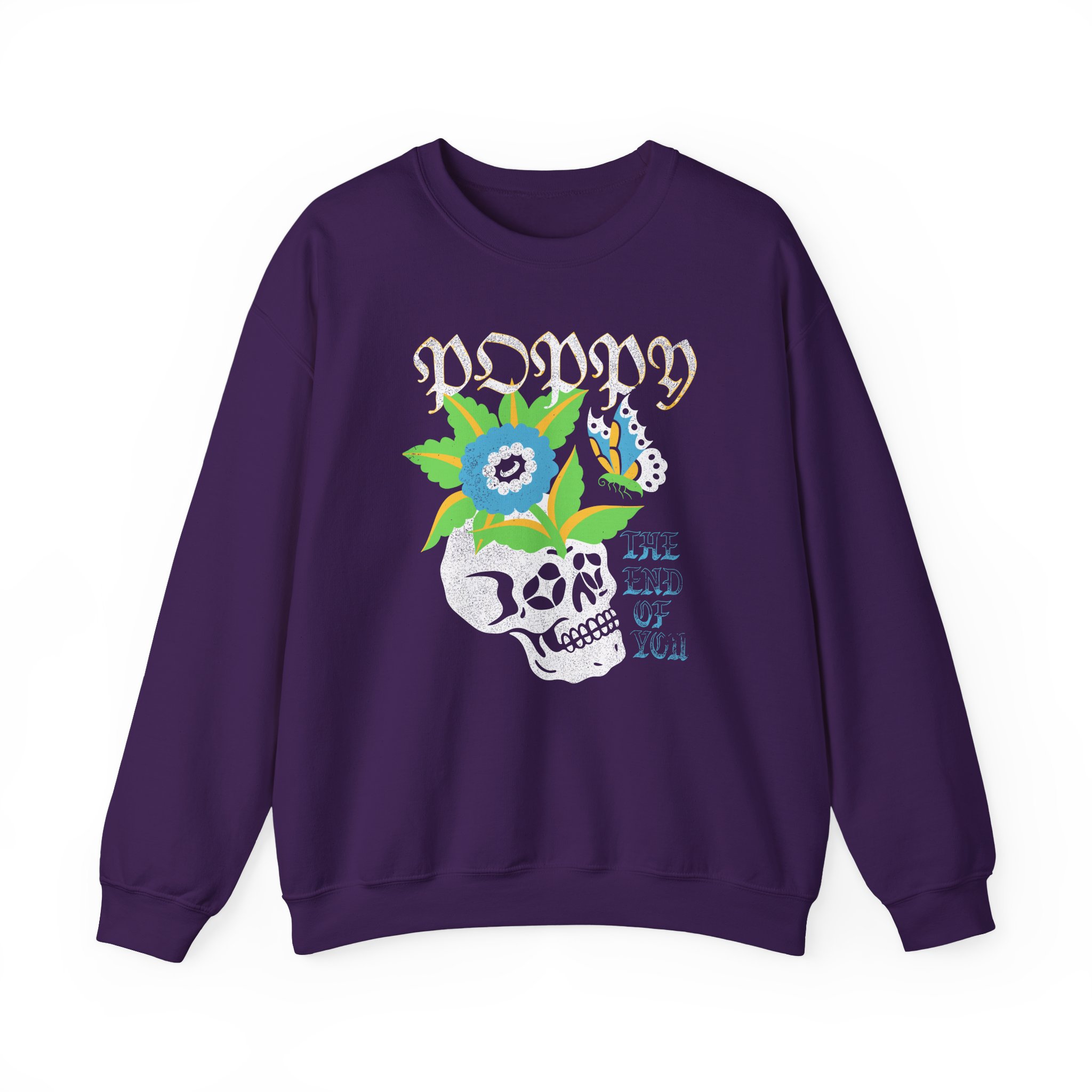 Poppy Start of Life Unisex Heavy Blend™ Crewneck Sweatshirt - Image 11