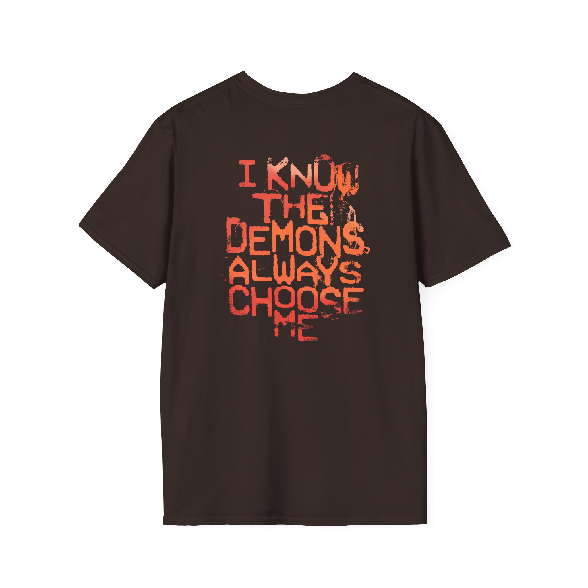 Poppy Demons Unisex Softstyle T-Shirt - Image 4
