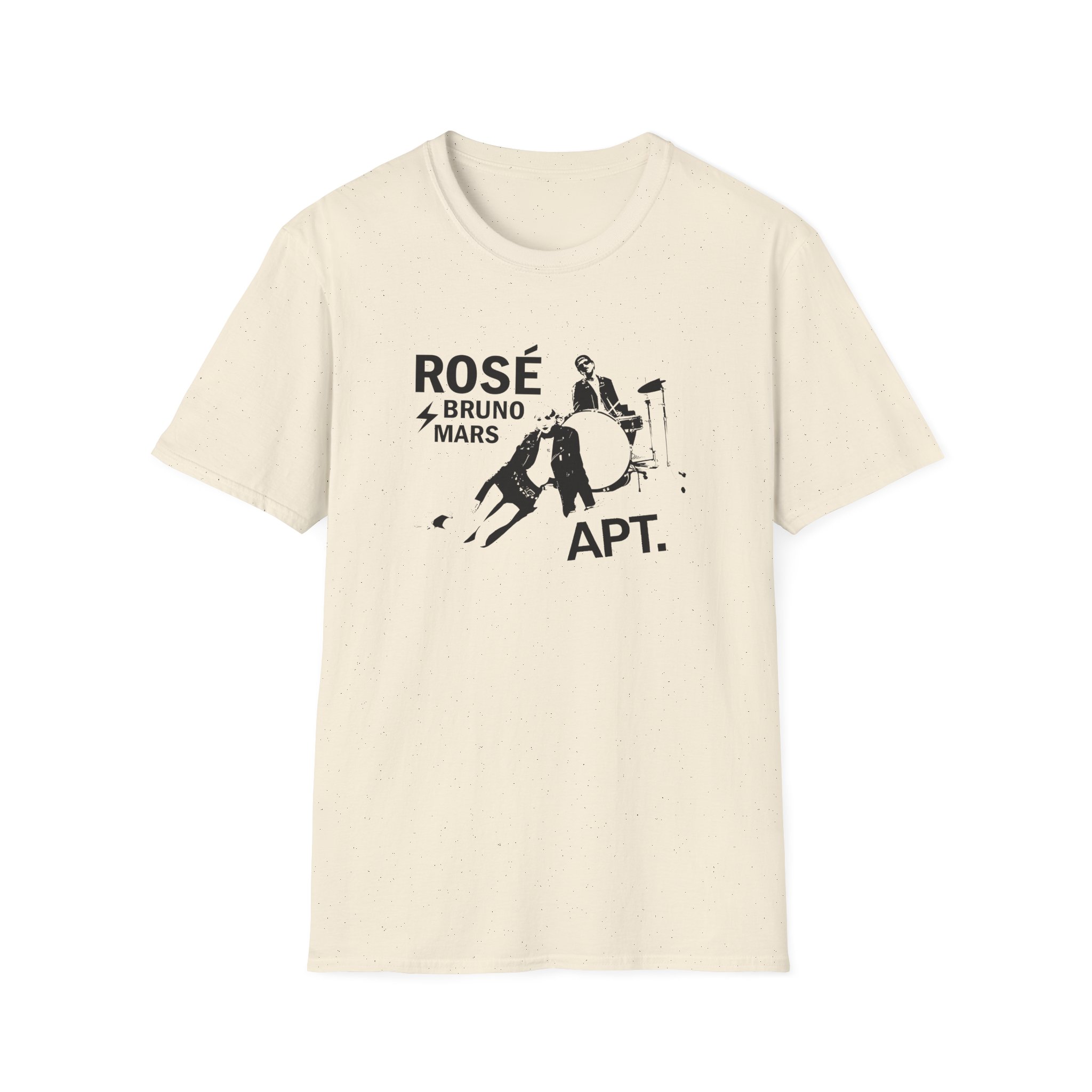 Bruno Mars Apt Unisex Softstyle T-Shirt - Image 9