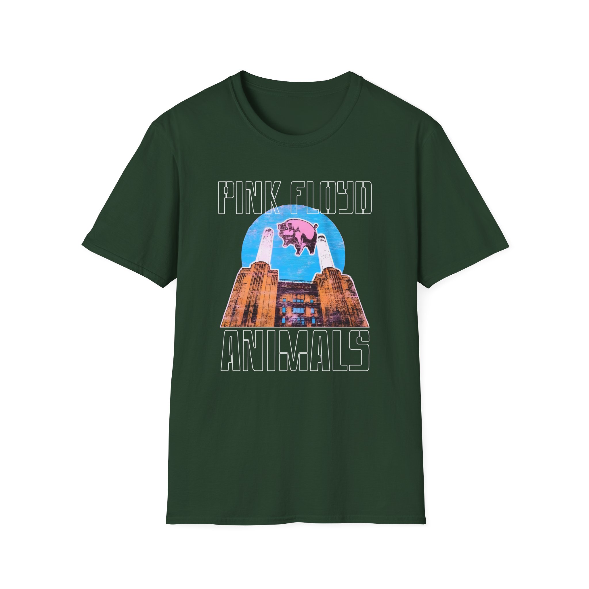 Pink Floyd The Early Years Photo Unisex Softstyle T-Shirt - Image 5