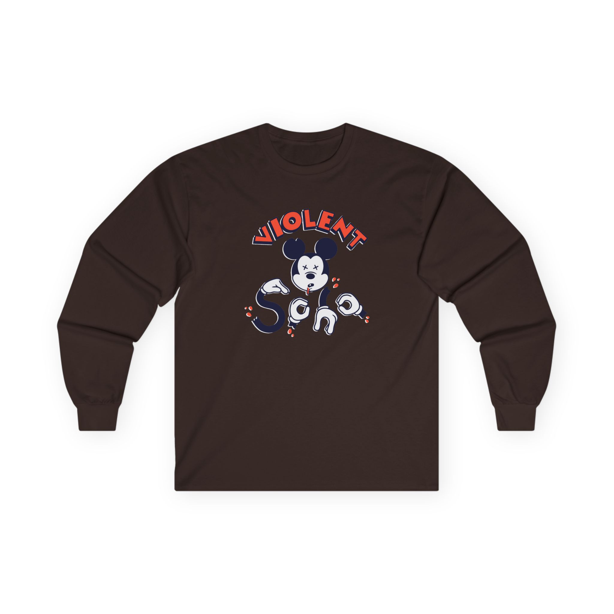 Violent Soho Dead Mouse Unisex Ultra Cotton Long Sleeve Tee - Image 9