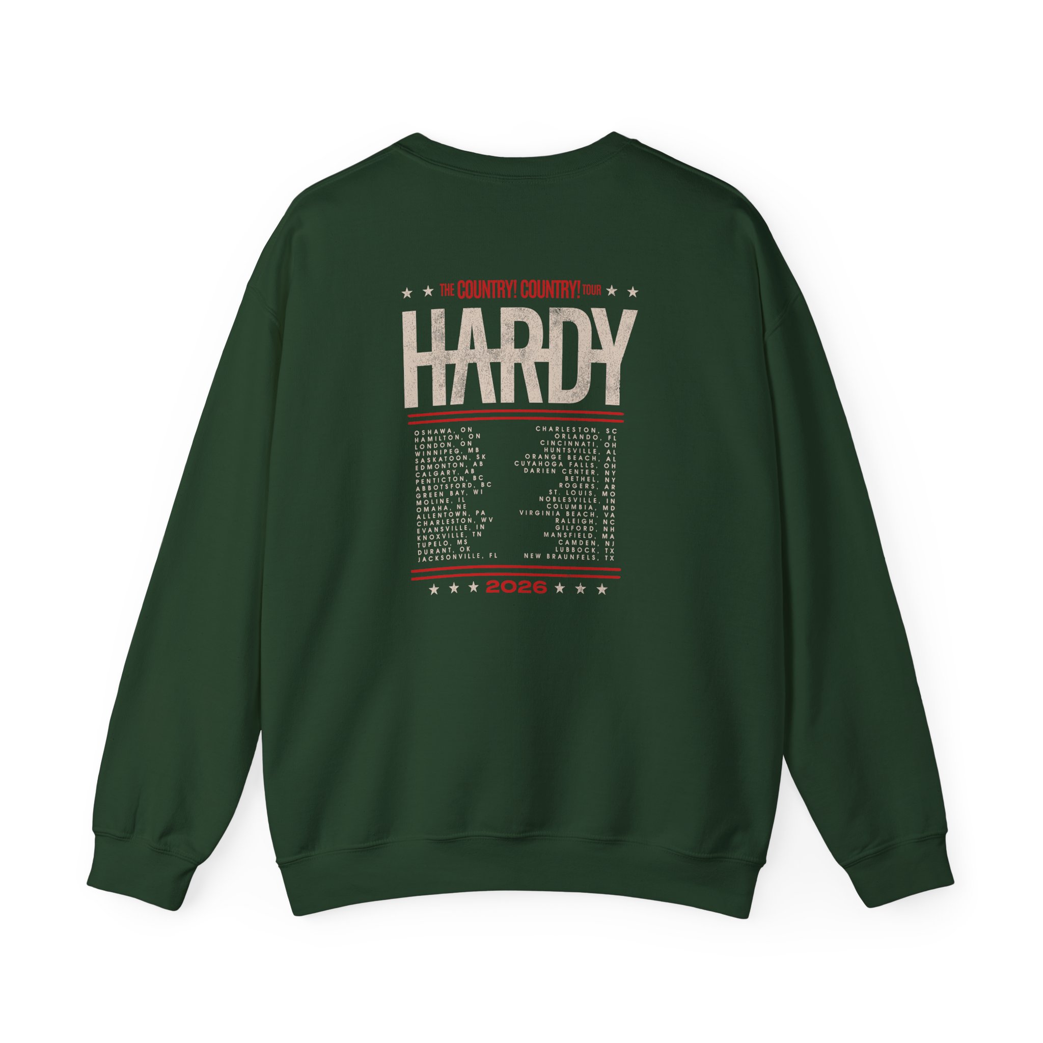 Hd Country! Country! Photo Tour Unisex Heavy Blend™ Crewneck Sweatshirt - Image 4