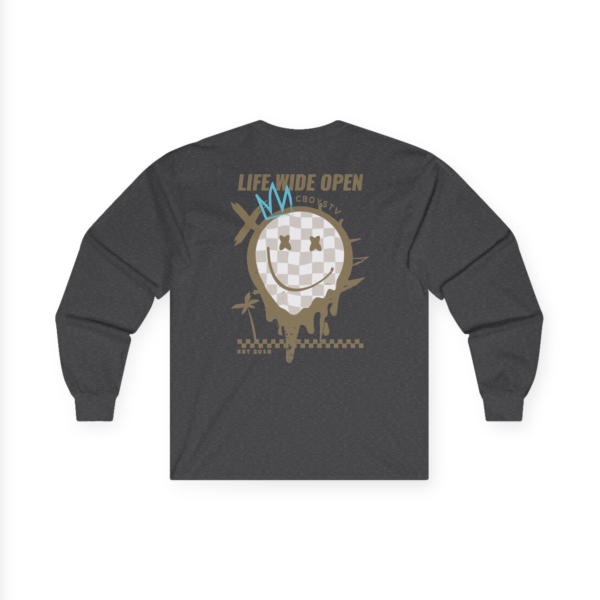 Cboystv Tan Rockstar Unisex Ultra Cotton Long Sleeve Tee - Image 10