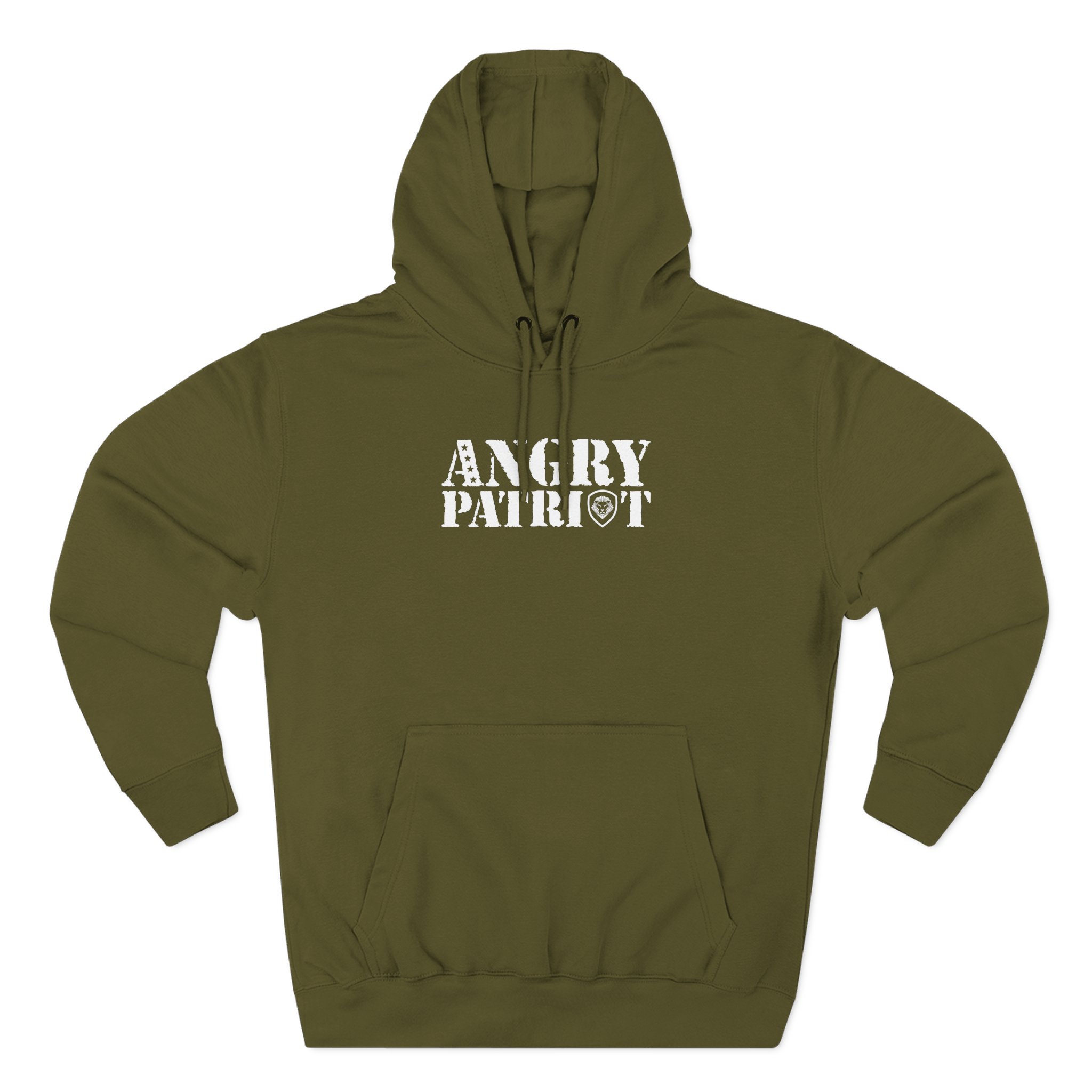 Valuetainment Angry Patriot Three-Panel Fleece Hoodie - Image 5