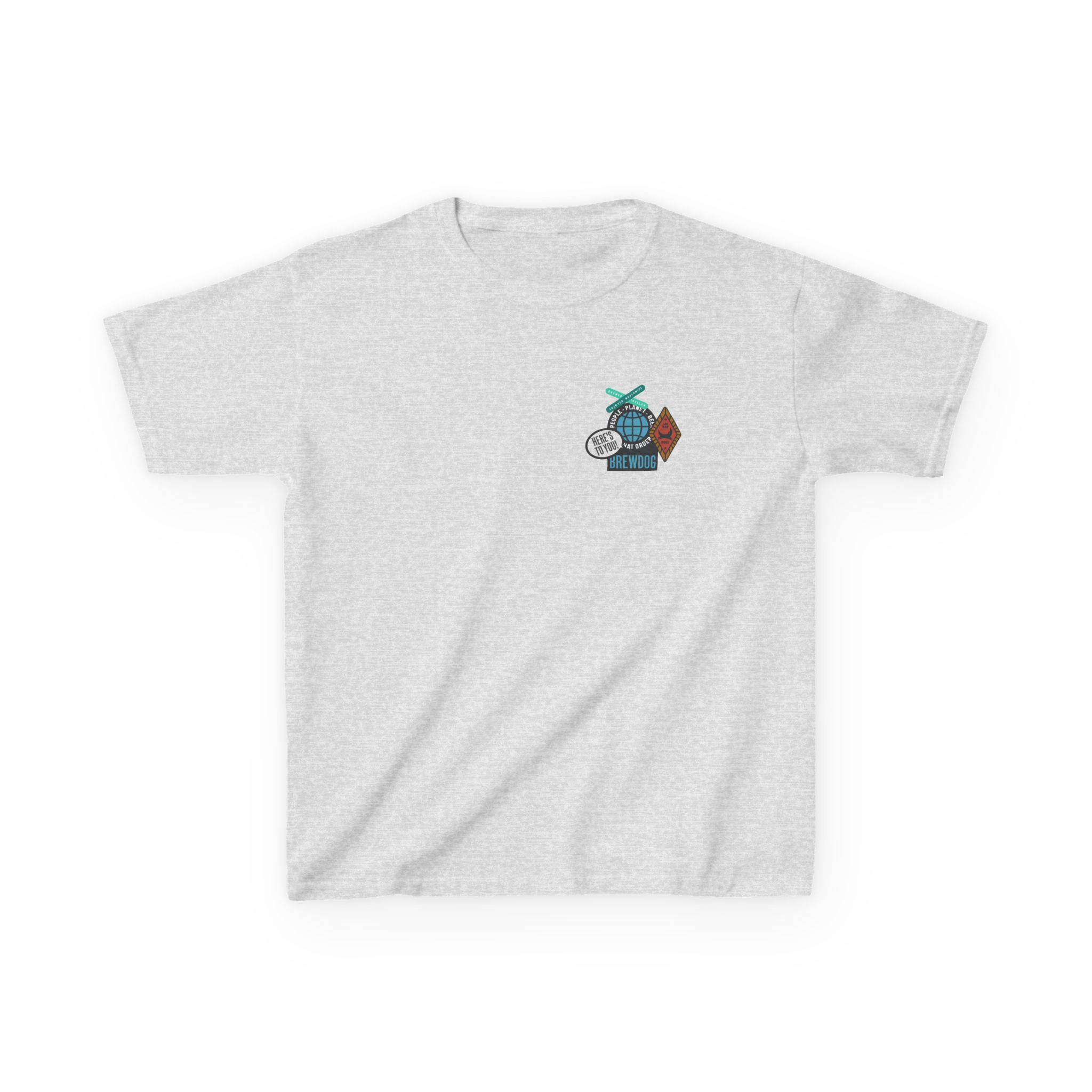 Brewdog Punk Sticker Kids Heavy Cotton™ Tee - Image 3