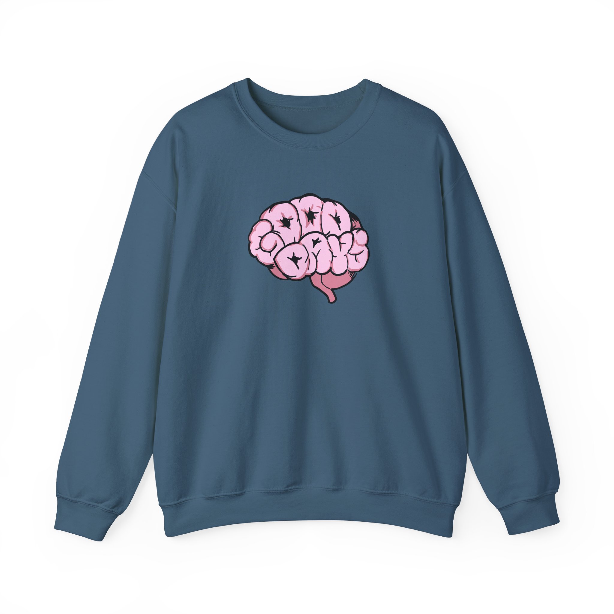 Sza Sostde 2020 Good Days Brain Unisex Heavy Blend™ Crewneck Sweatshirt - Image 17