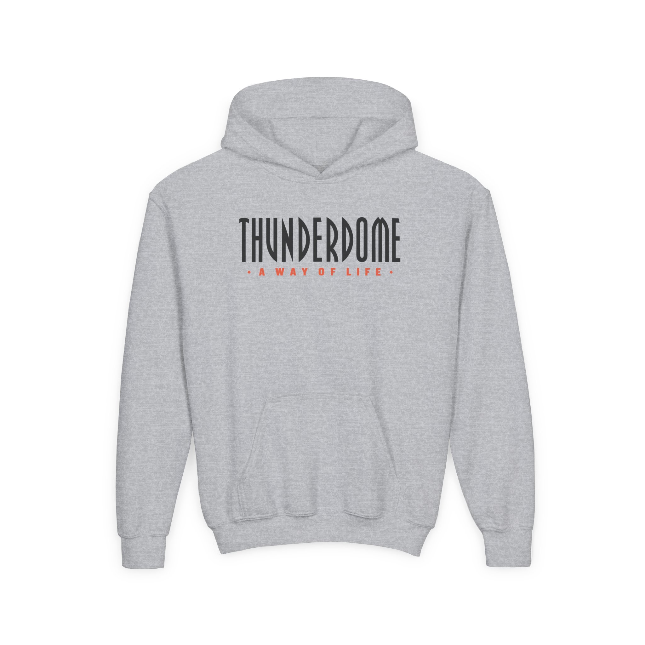 Thunderdome Way of Life Youth Heavy Blend Hooded Sweatshirt - Image 3