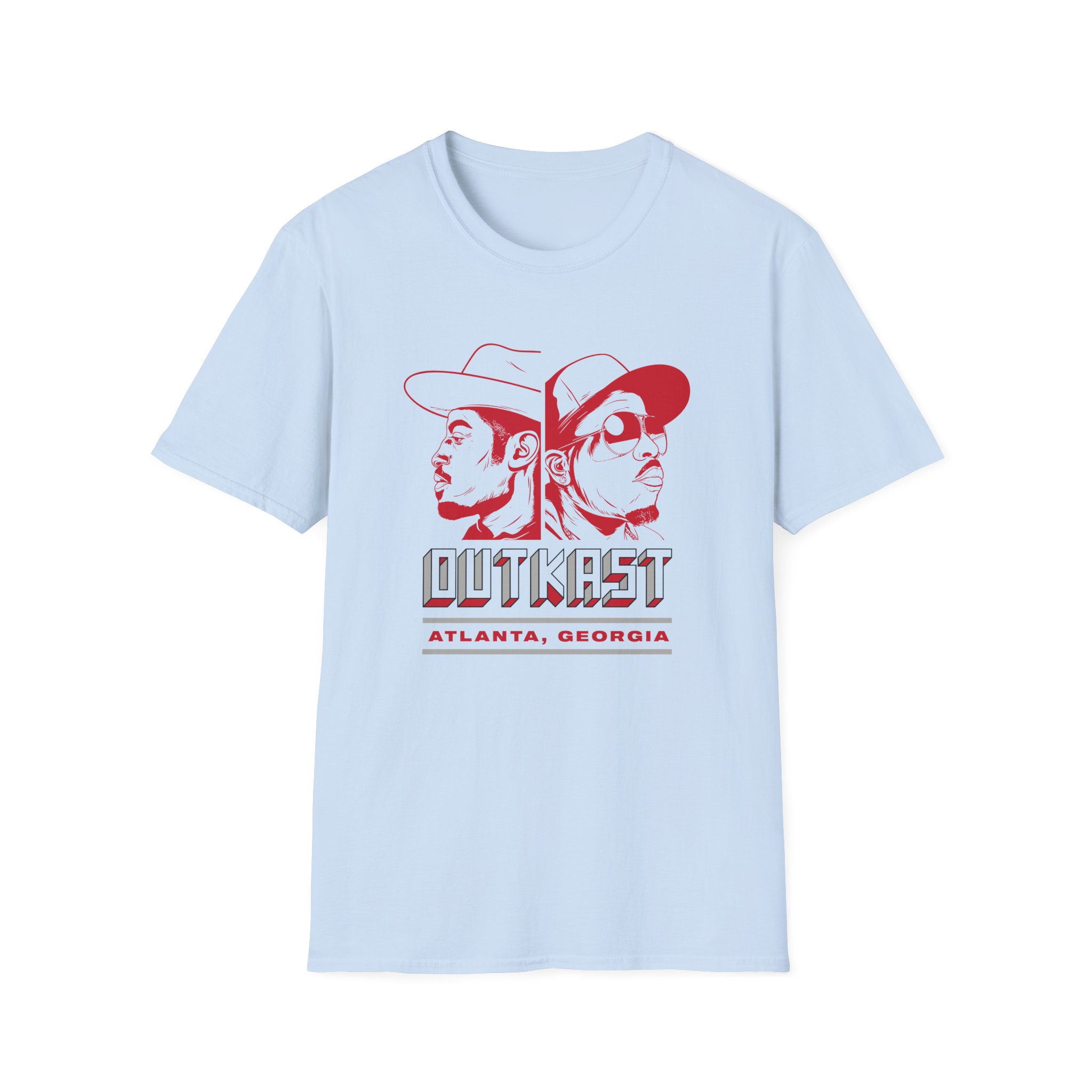 Outkast Outkast Atl Unisex Softstyle T-Shirt - Image 21