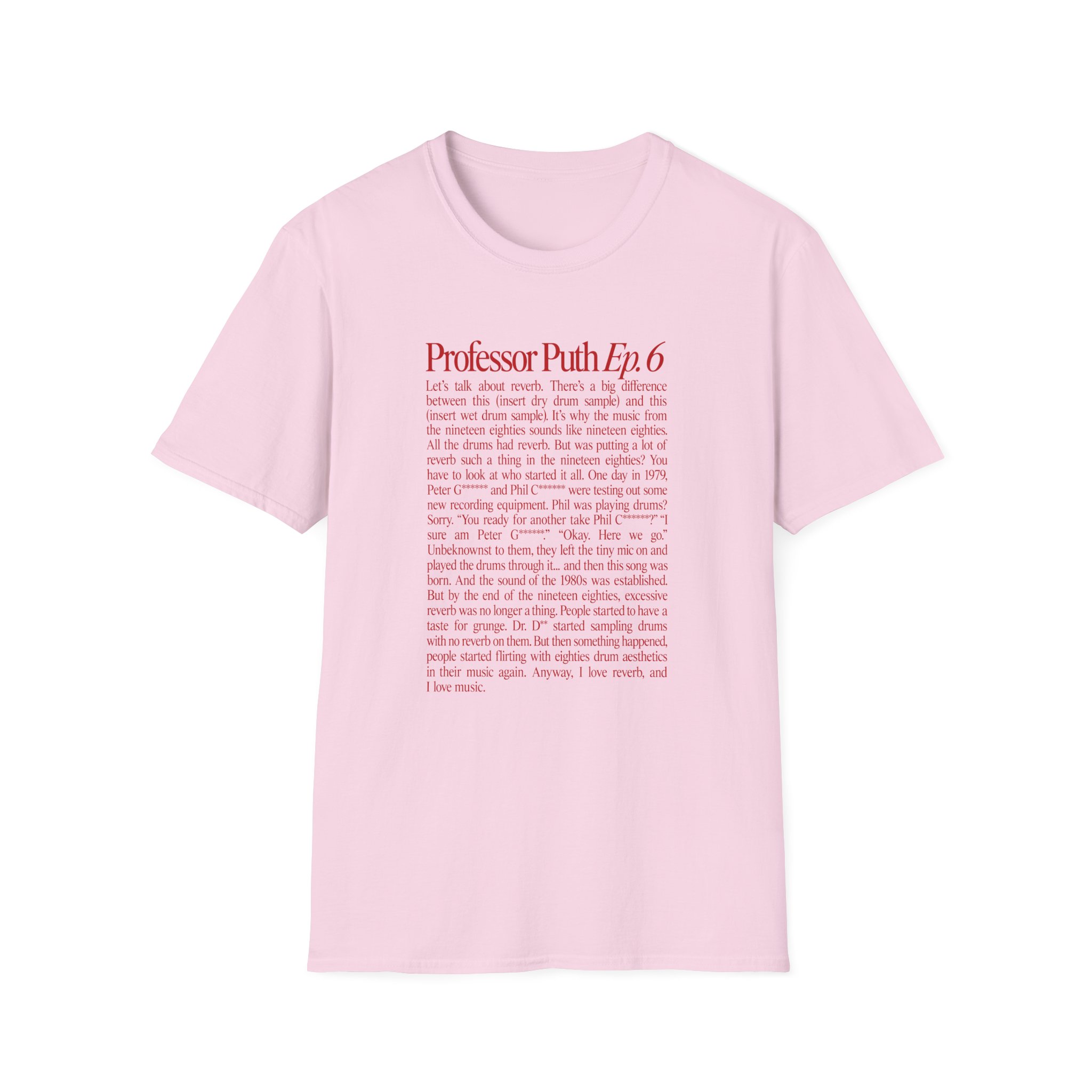 Charlie Puth Professor Puth Unisex Softstyle T-shirt - Image 13