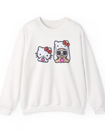Bruno Mars X Hello Kitty Unisex Heavy Blend™ Crewneck Sweatshirt