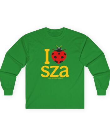 Sza Sos I Heart Sza Camo Unisex Ultra Cotton Long Sleeve Tee