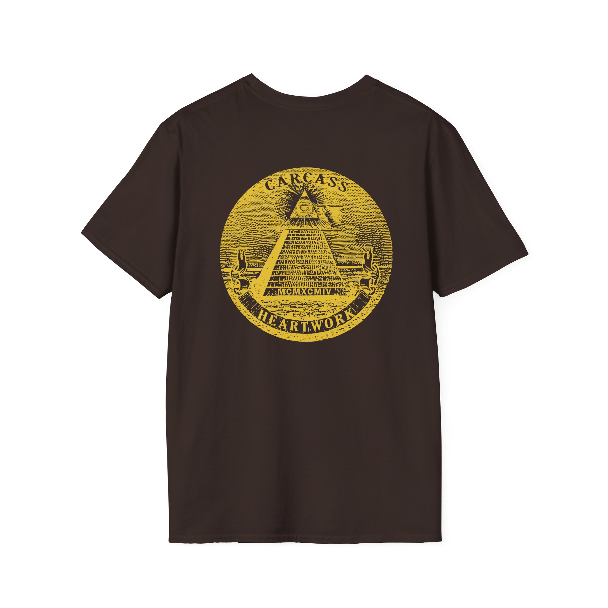 Carcass Heartwork Unisex Softstyle T-Shirt - Image 8