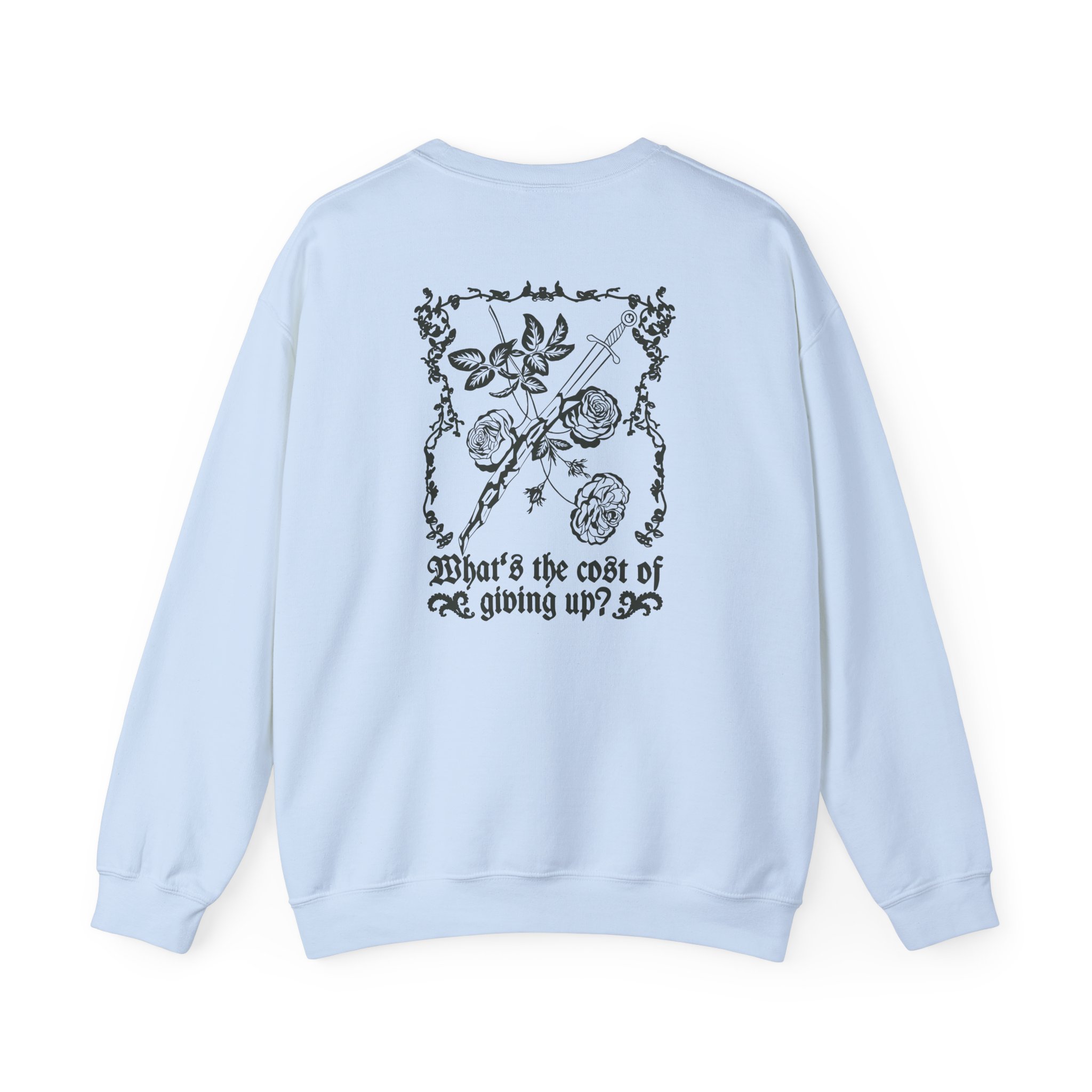 Poppy Cost Of Giving Up Unisex Heavy Blend™ Crewneck Sweatshirt - Image 10