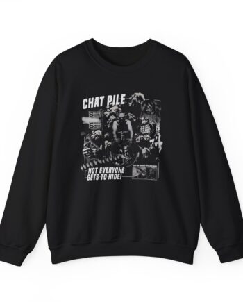 Chat Pile Weekly World News Unisex Heavy Blend™ Crewneck Sweatshirt
