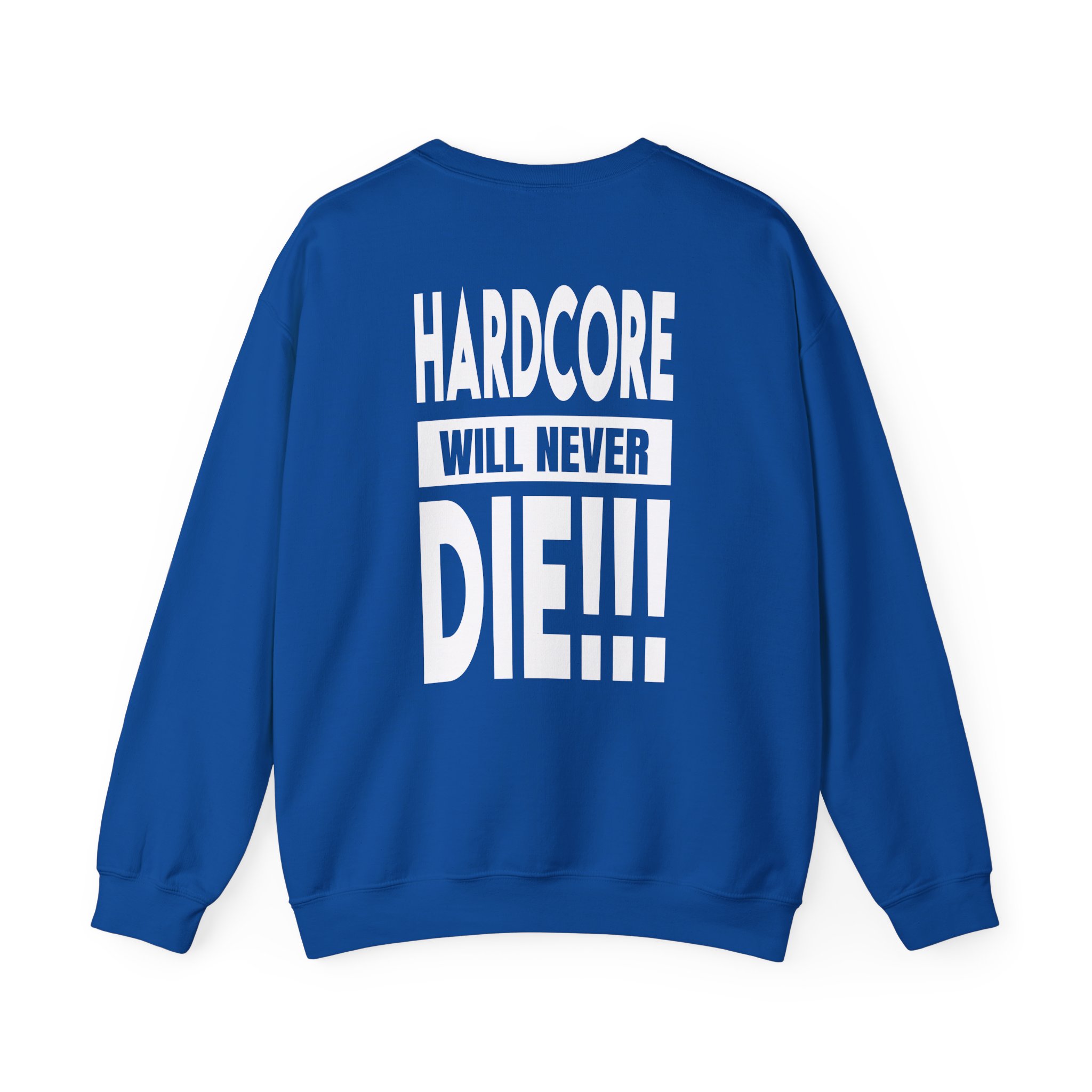 Thunderdome Hardcore Will Never Die Unisex Heavy Blend™ Crewneck Sweatshirt - Image 12