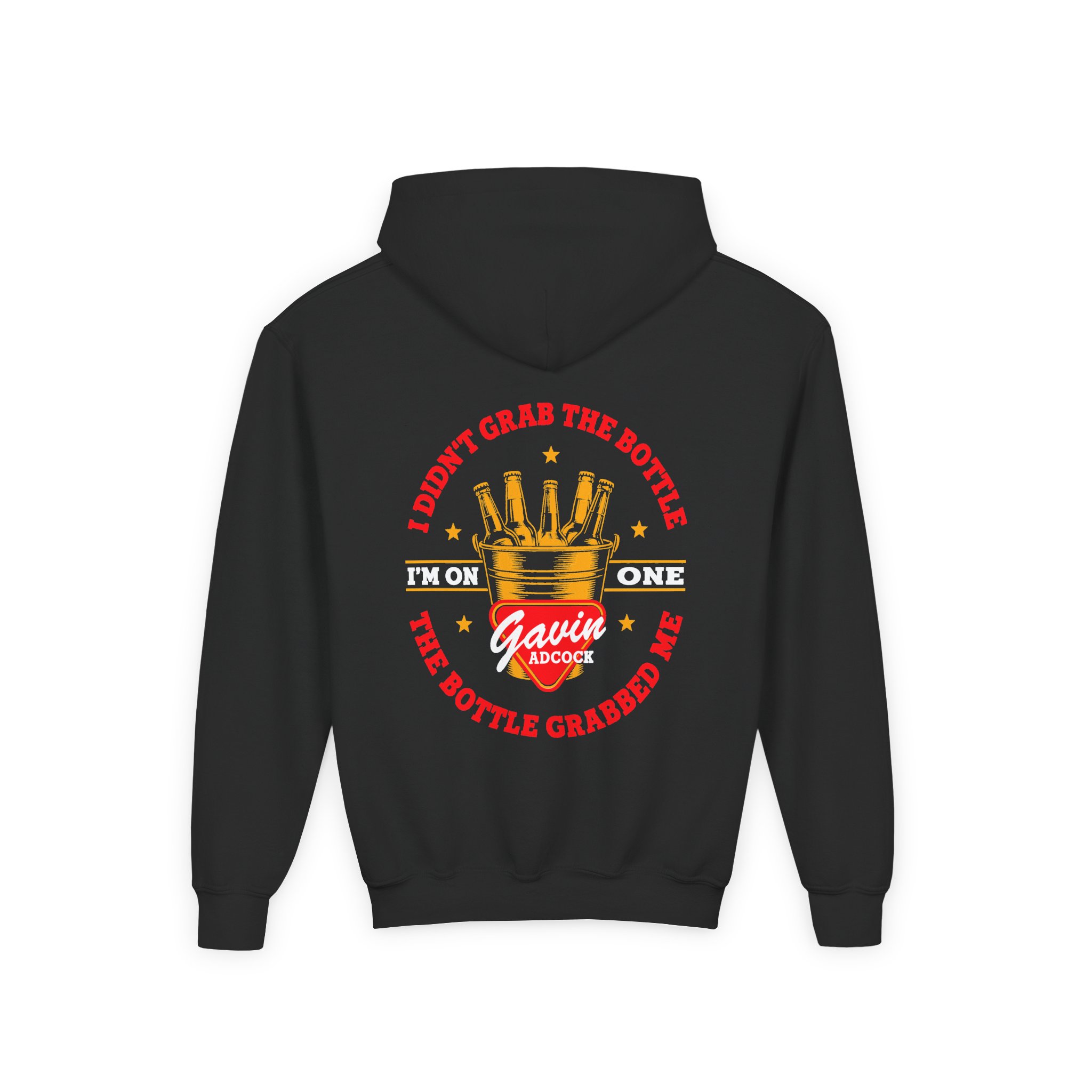 Gavin Adcock on One Youth Heavy Blend Hooded Sweatshirt - Image 2