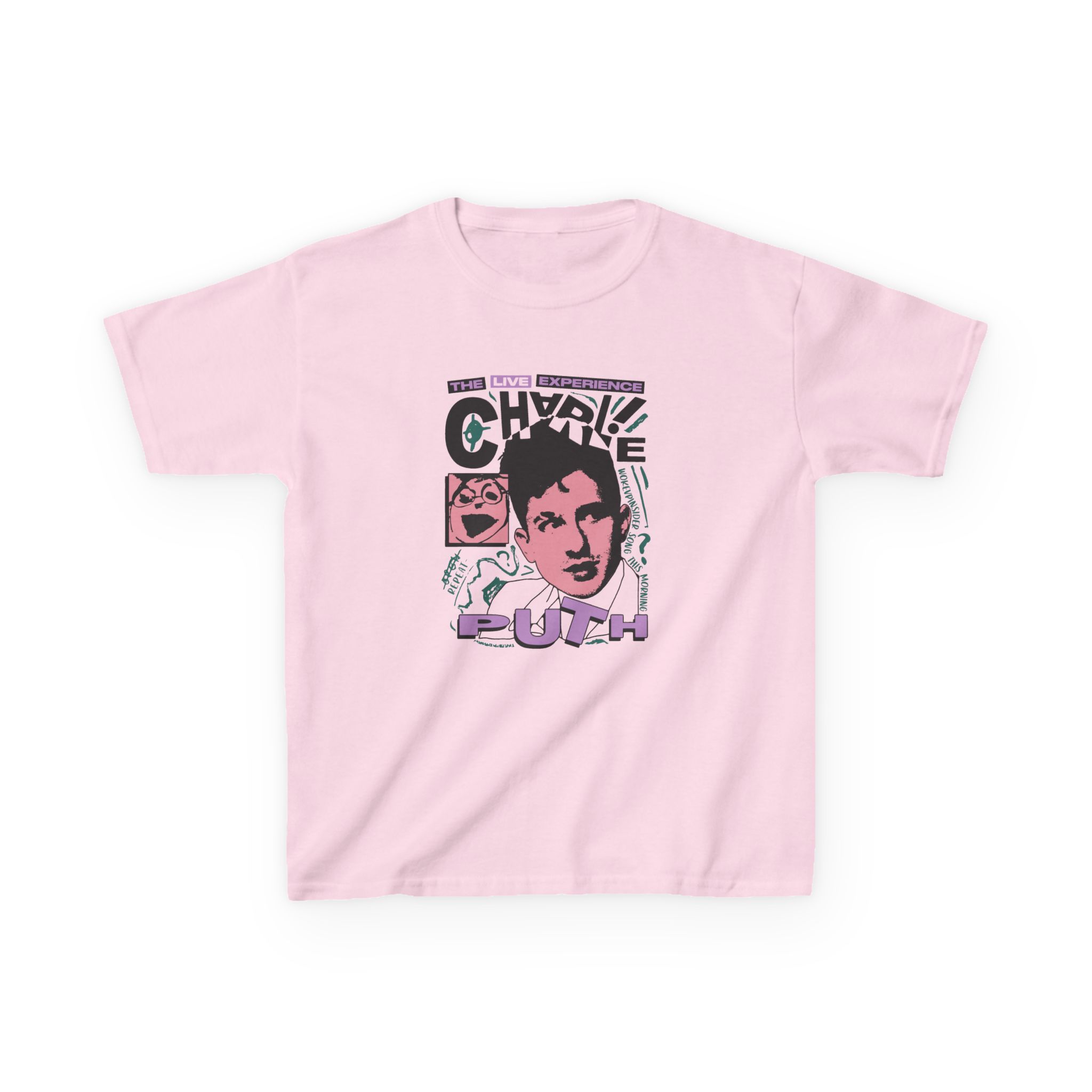 Charlie Puth Live Experience Kids Heavy Cotton™ Tee - Image 9