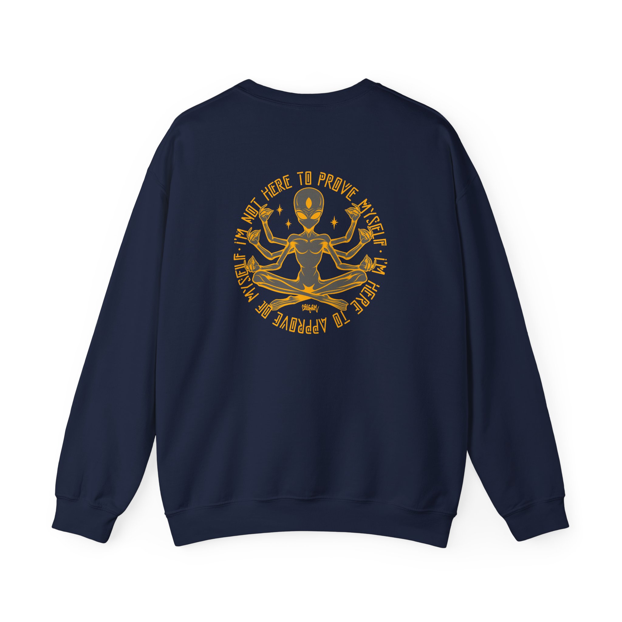 Lsdream Cosmic Upgrade Unisex Heavy Blend™ Crewneck Sweatshirt - Image 16