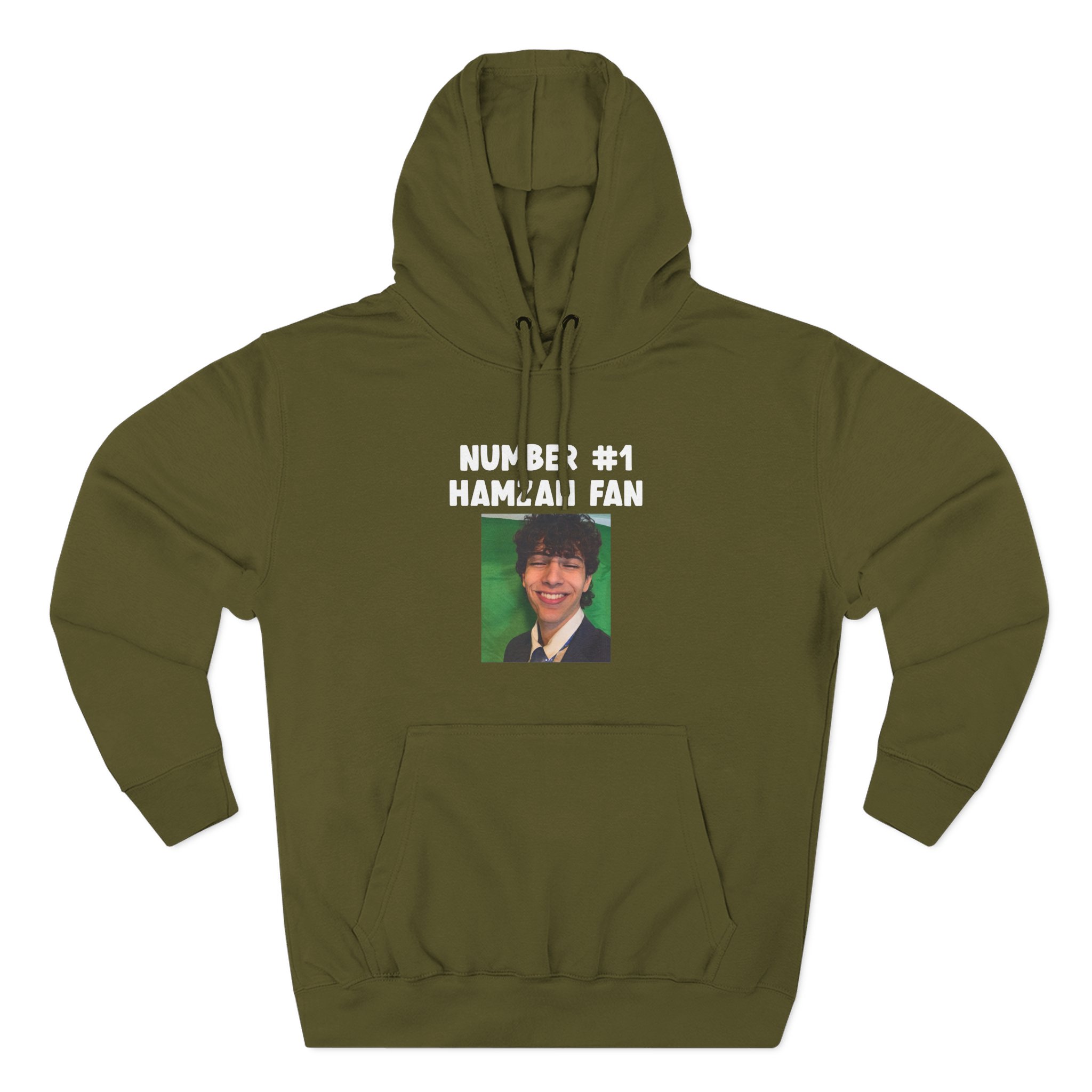 Hamza Slushynoobz Fan Three-panel Fleece Hoodie - Image 5