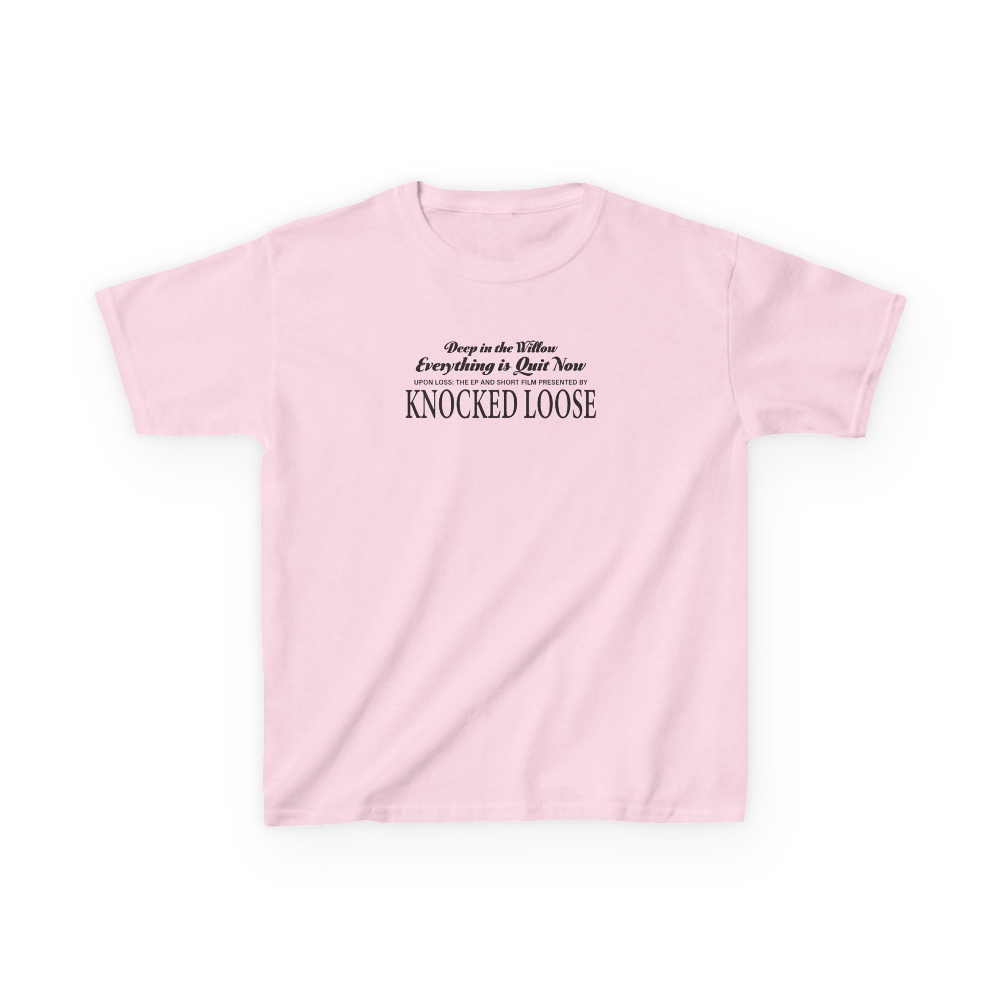 Knocked Loose Quiet Now Kids Heavy Cotton™ Tee - Image 7