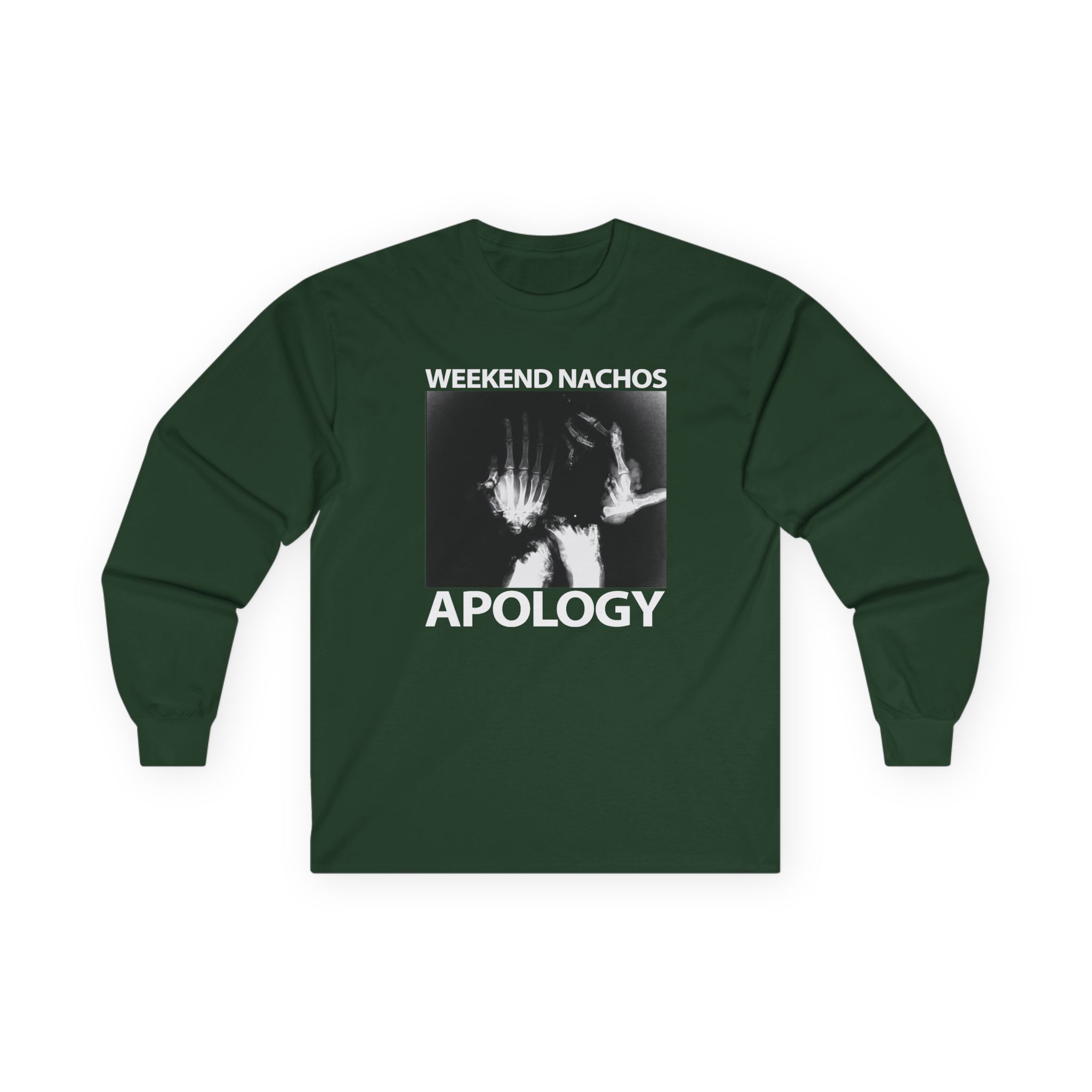 Weekend Nachos Apology Unisex Ultra Cotton Long Sleeve Tee - Image 7