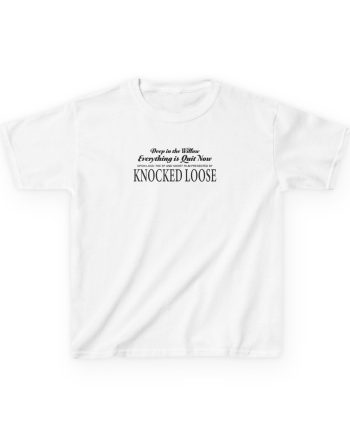 Knocked Loose Quiet Now Kids Heavy Cotton™ Tee