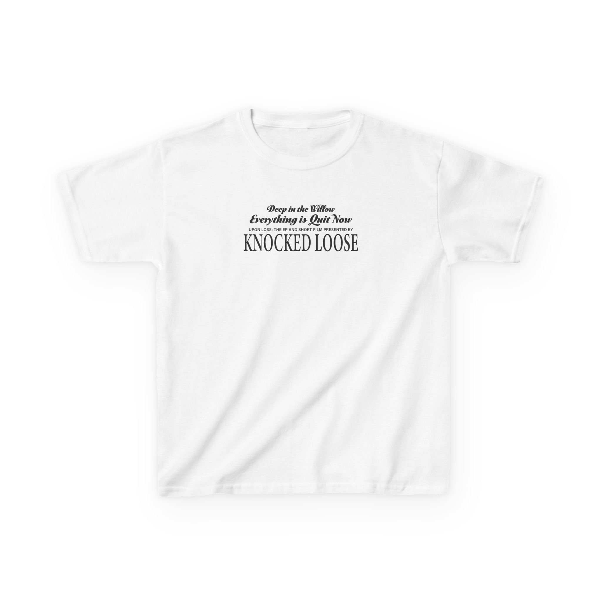 Knocked Loose Quiet Now Kids Heavy Cotton™ Tee