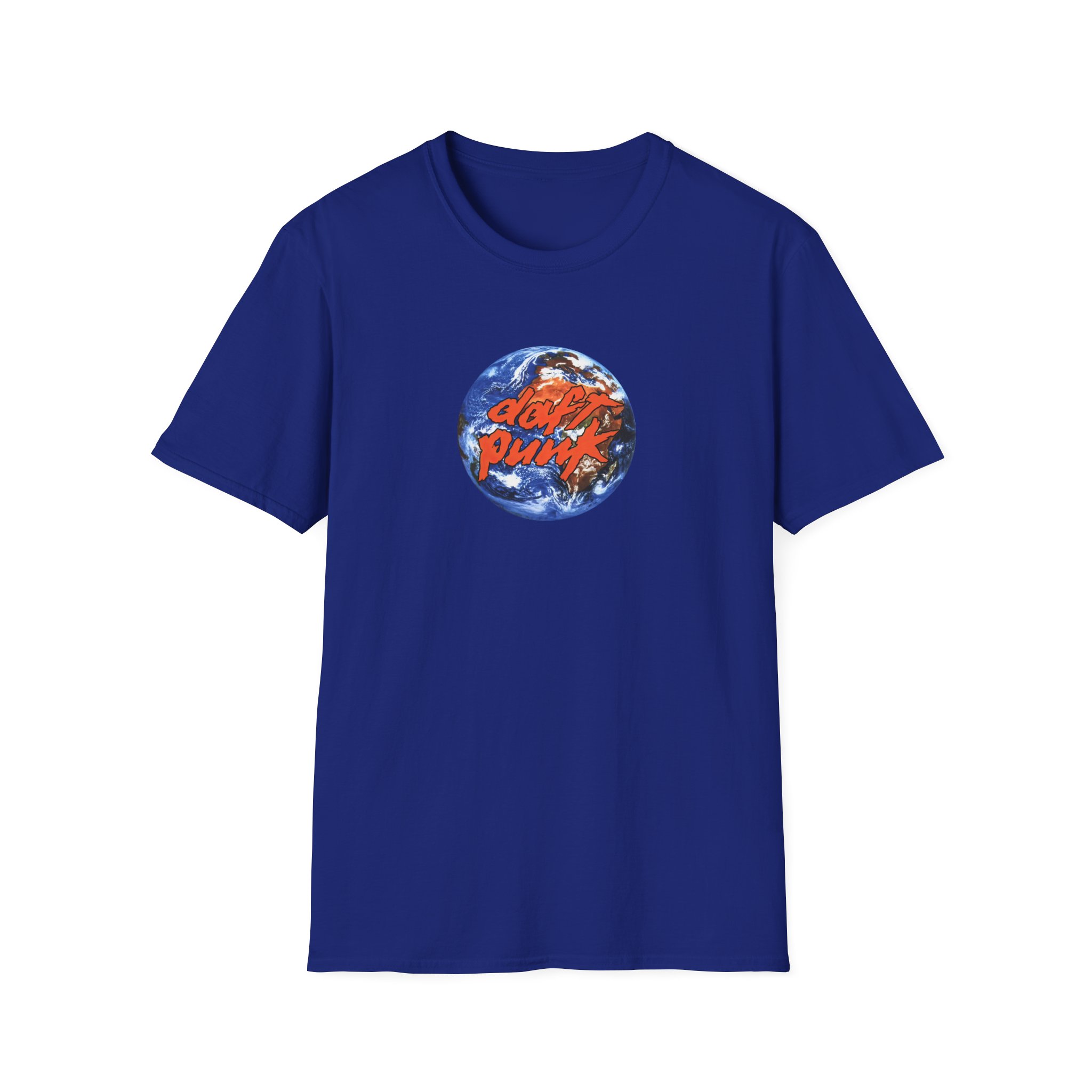 Daft Punk Around the World Unisex Softstyle T-Shirt - Image 19