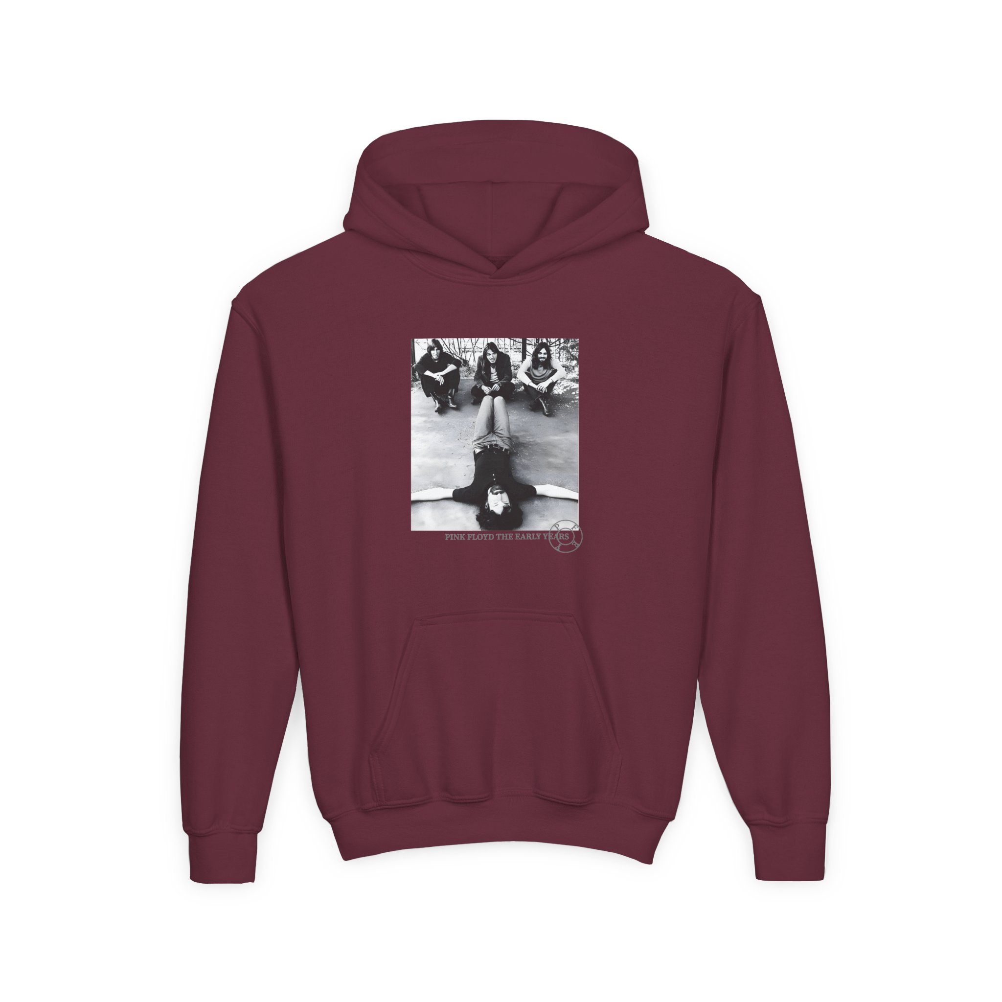 Pink Floyd Distant Bells Youth Heavy Blend Hooded Sweatshirt - Image 3