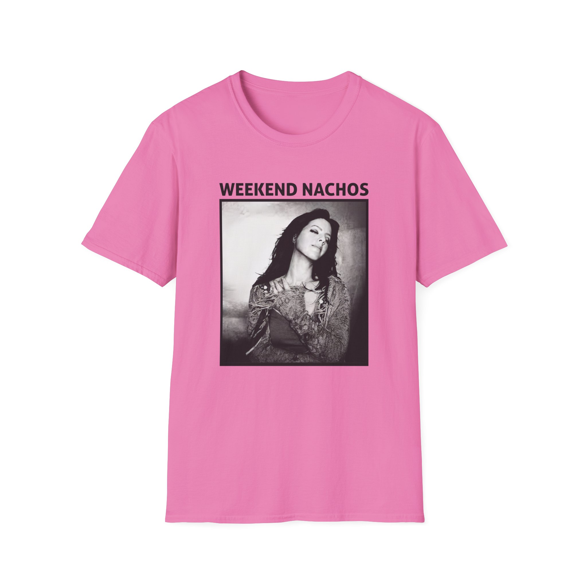 Weekend Nachos Sarah Unisex Softstyle T-Shirt - Image 29