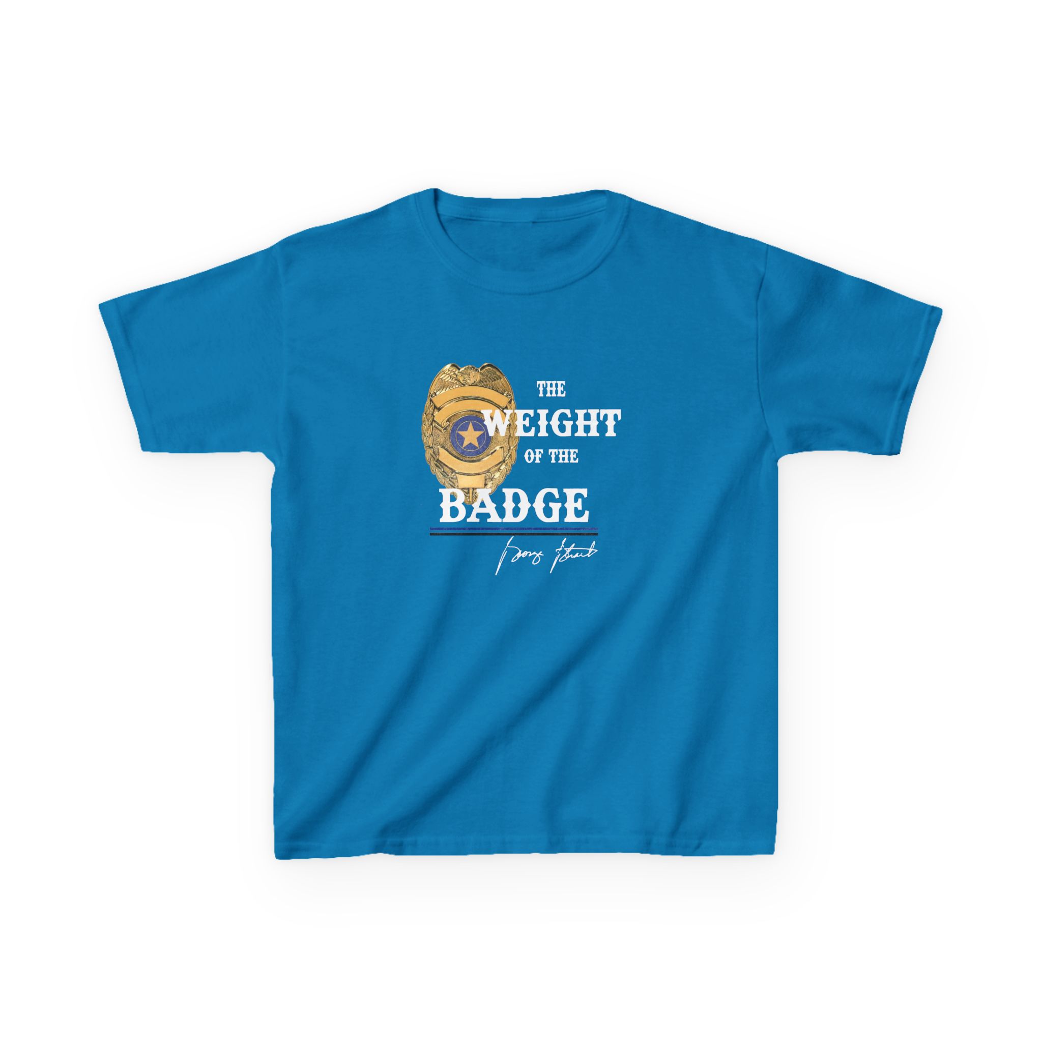 Kids George Strait Gold Badge Heavy Cotton™ Tee - Image 7