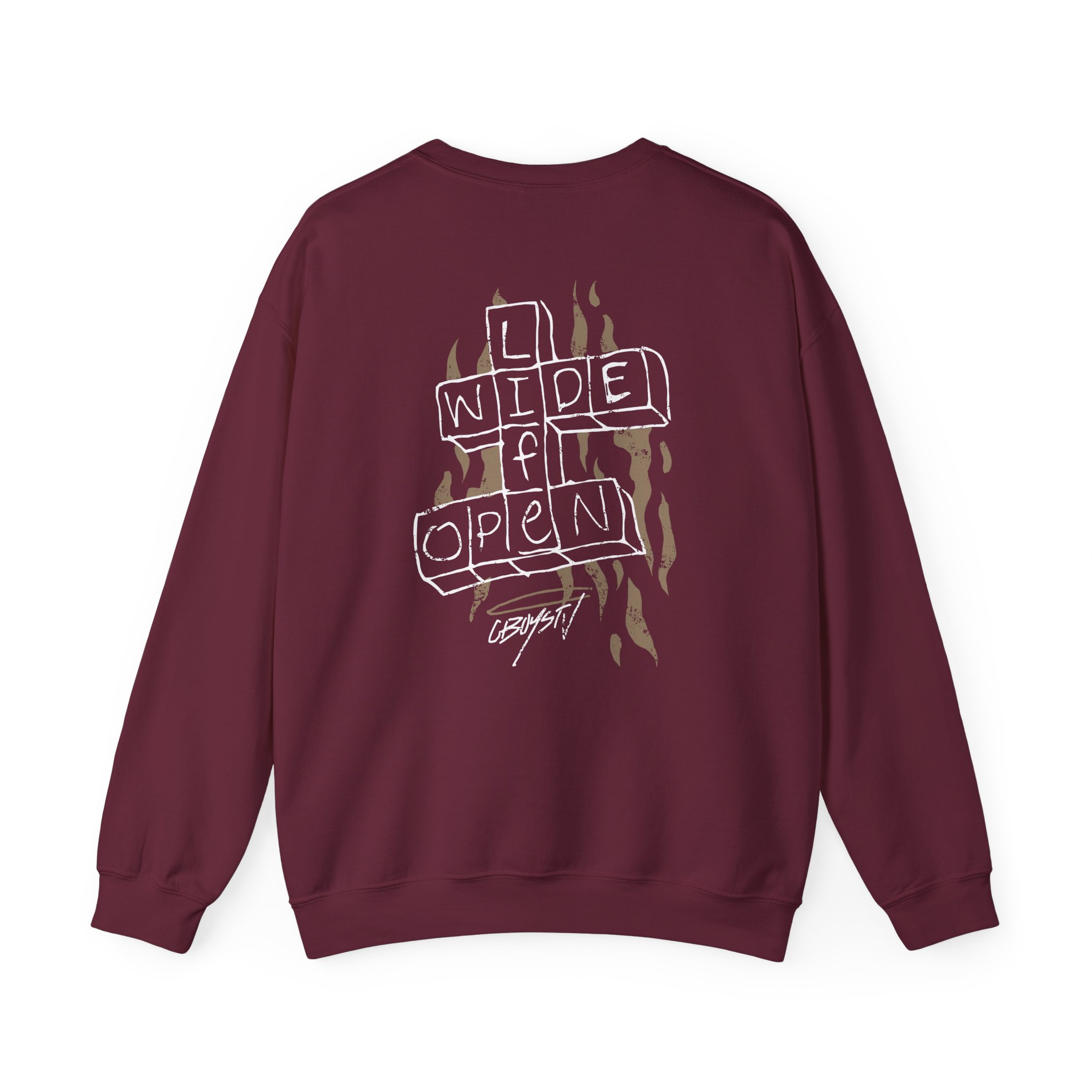 Cboystv Crossword Unisex Heavy Blend™ Crewneck Sweatshirt - Image 4
