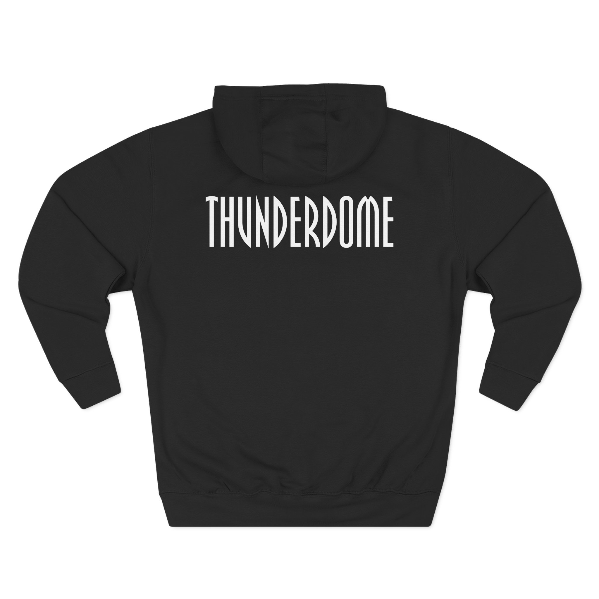 Thunderdome Monochrome Three-panel Fleece Hoodie - Image 2