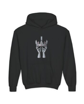 Youth Mary J Blige Silver Crown Heavy Blend Hooded Sweatshirt