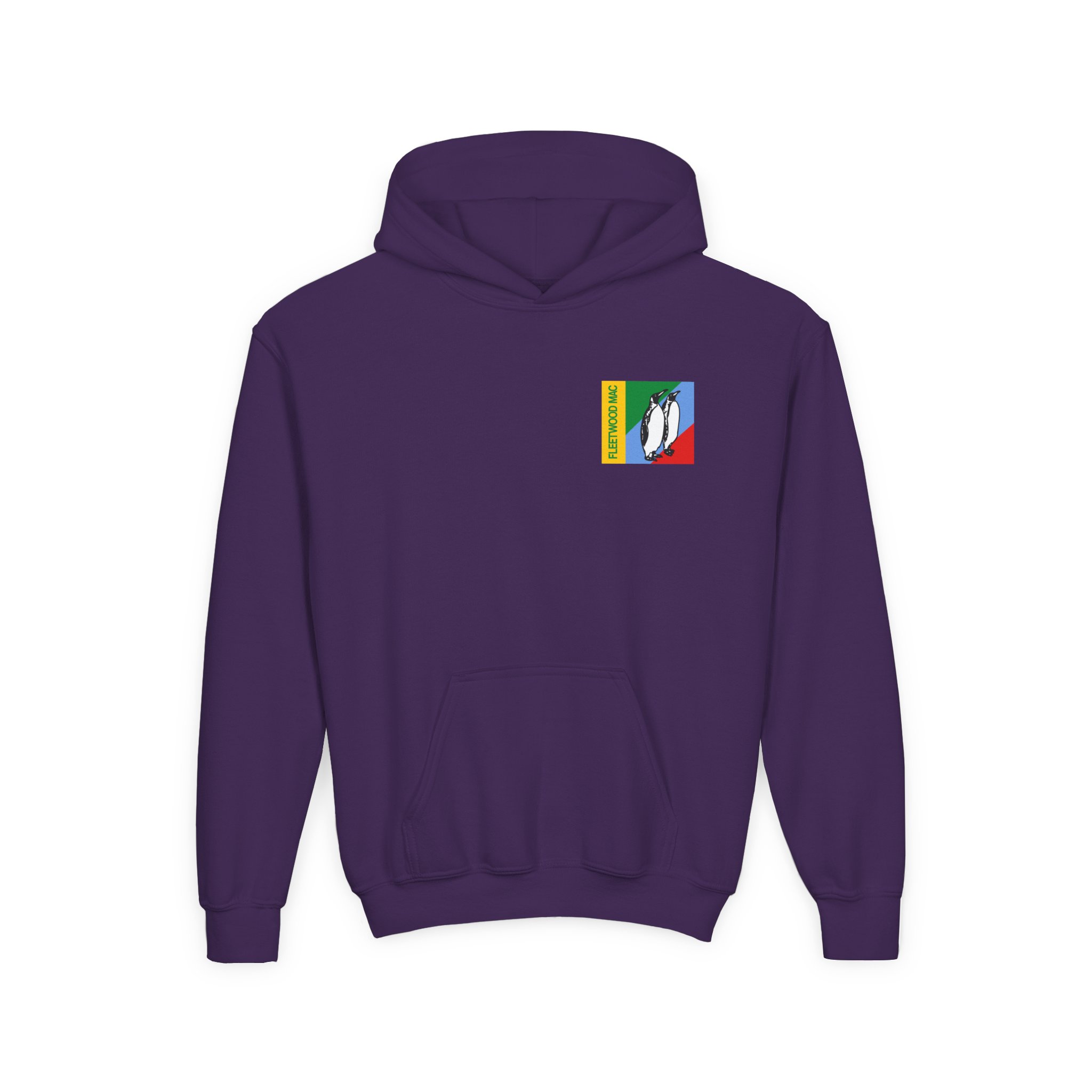 Fleetwood Mac Duo Penguin Collared Youth Heavy Blend Hooded Sweatshirt - Image 13