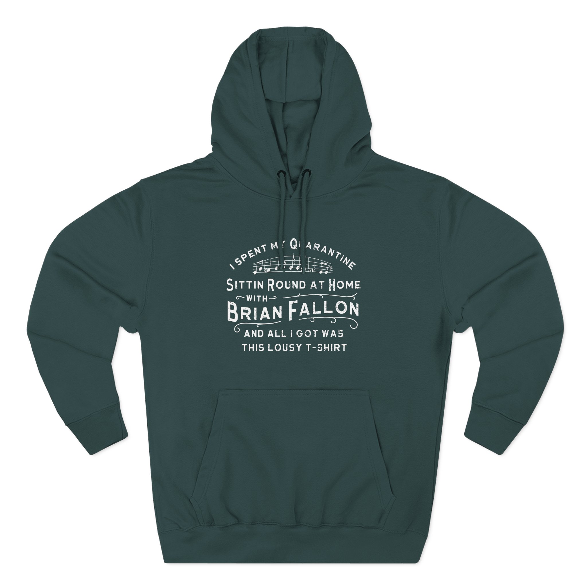 Brian Fallon Sittin Round Three-Panel Fleece Hoodie - Image 7