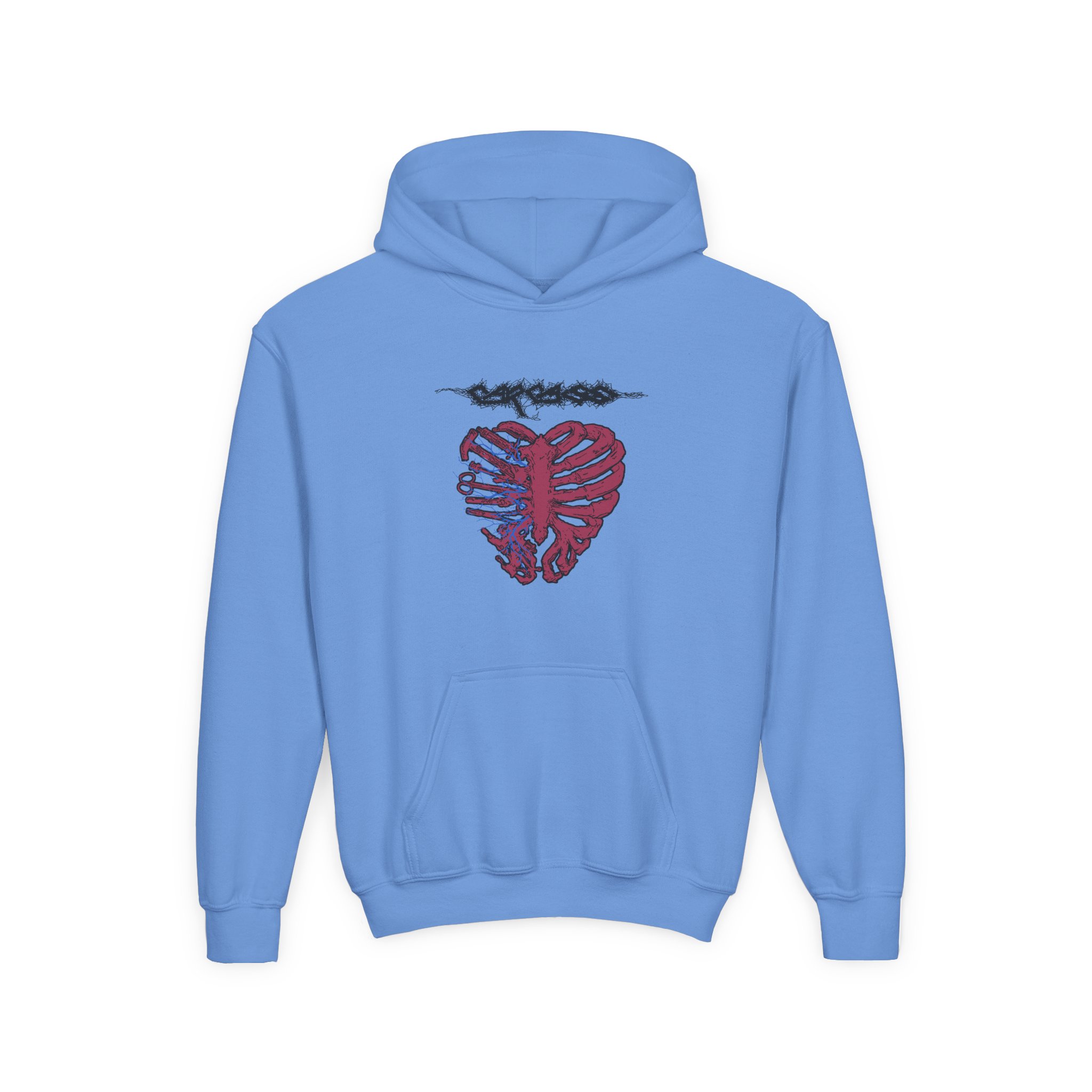 Youth Carcass Heavy Blend Hooded Sweatshirt - Image 7