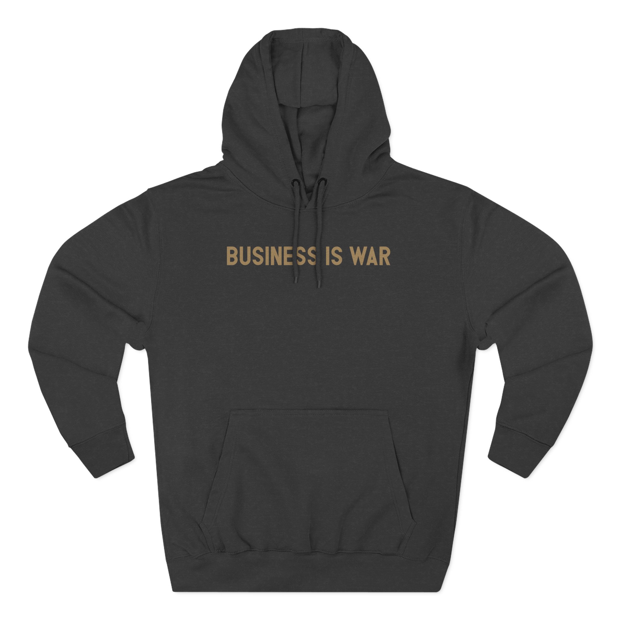 Valuetainment Business is War Three-Panel Fleece Hoodie - Image 3