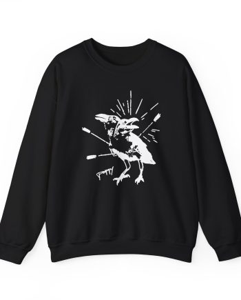 Poppy Coward Birds Unisex Heavy Blend™ Crewneck Sweatshirt