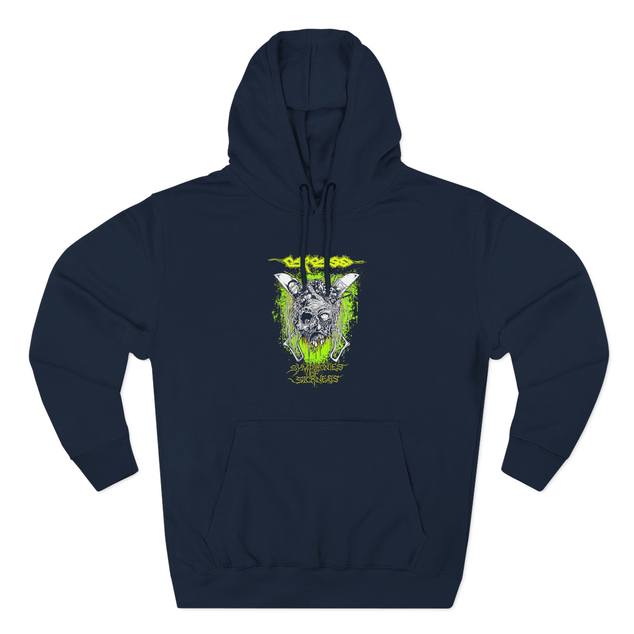 Carcass Sos Three-Panel Fleece Hoodie - Image 5