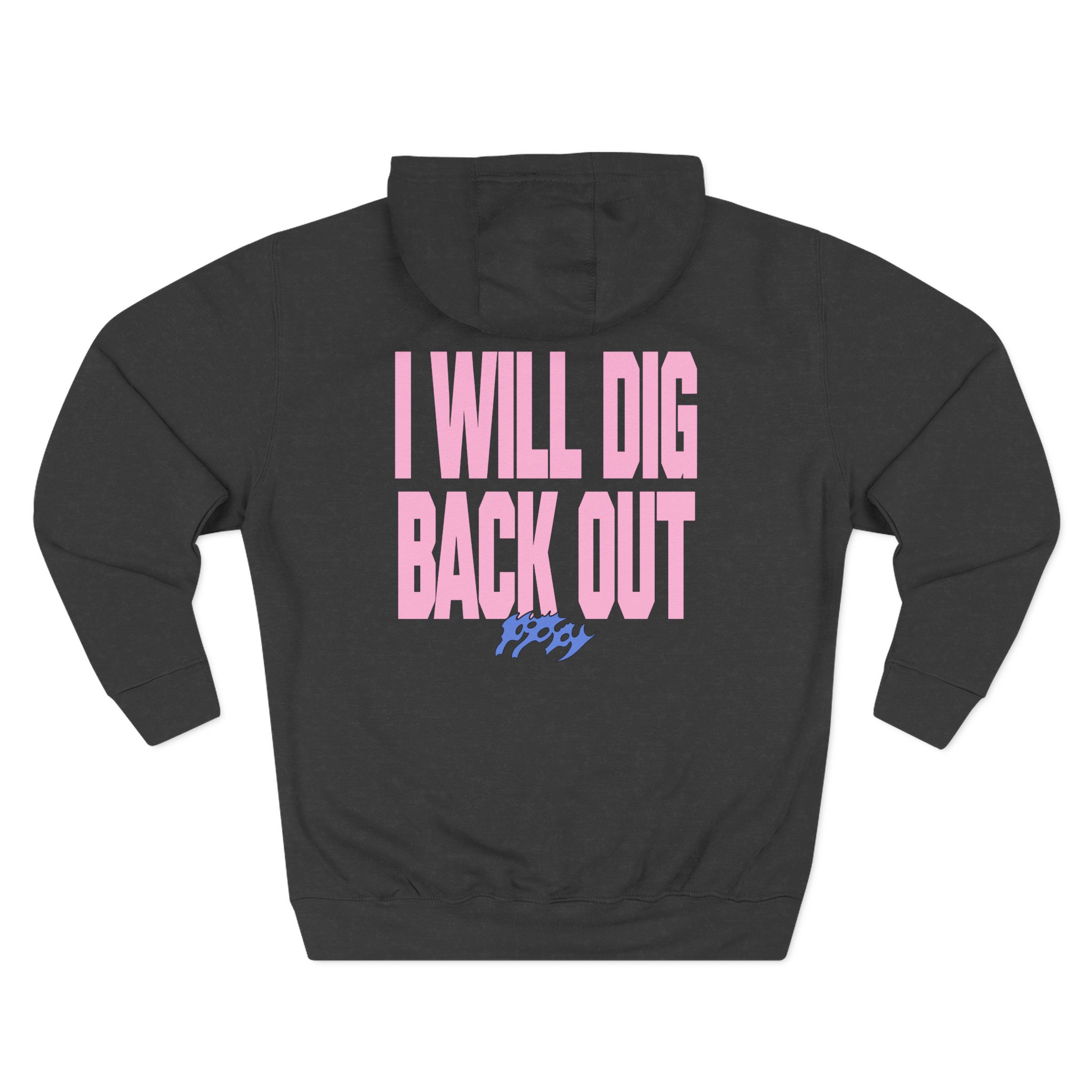 Poppy Dig Three-Panel Fleece Hoodie - Image 2